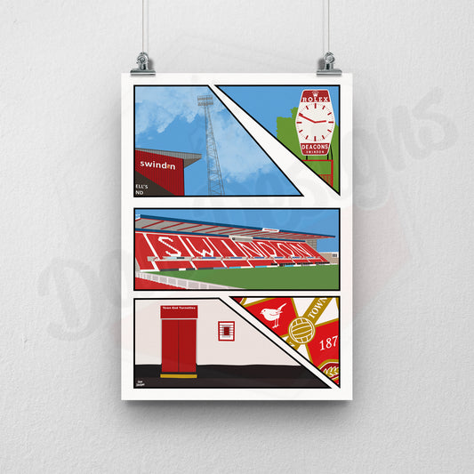 Iconic County Ground Print.