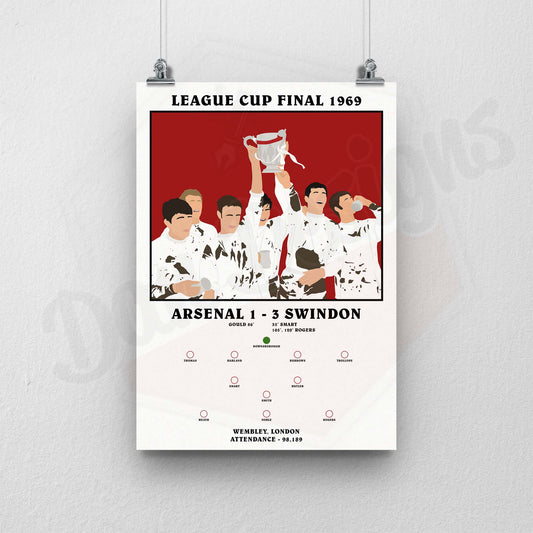 Swindon Cup 1969 Print