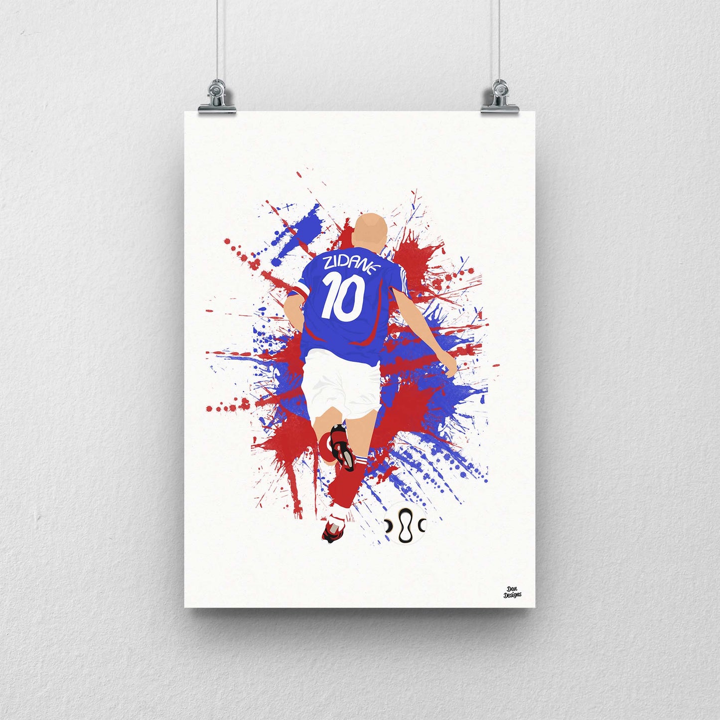 Zidane Print