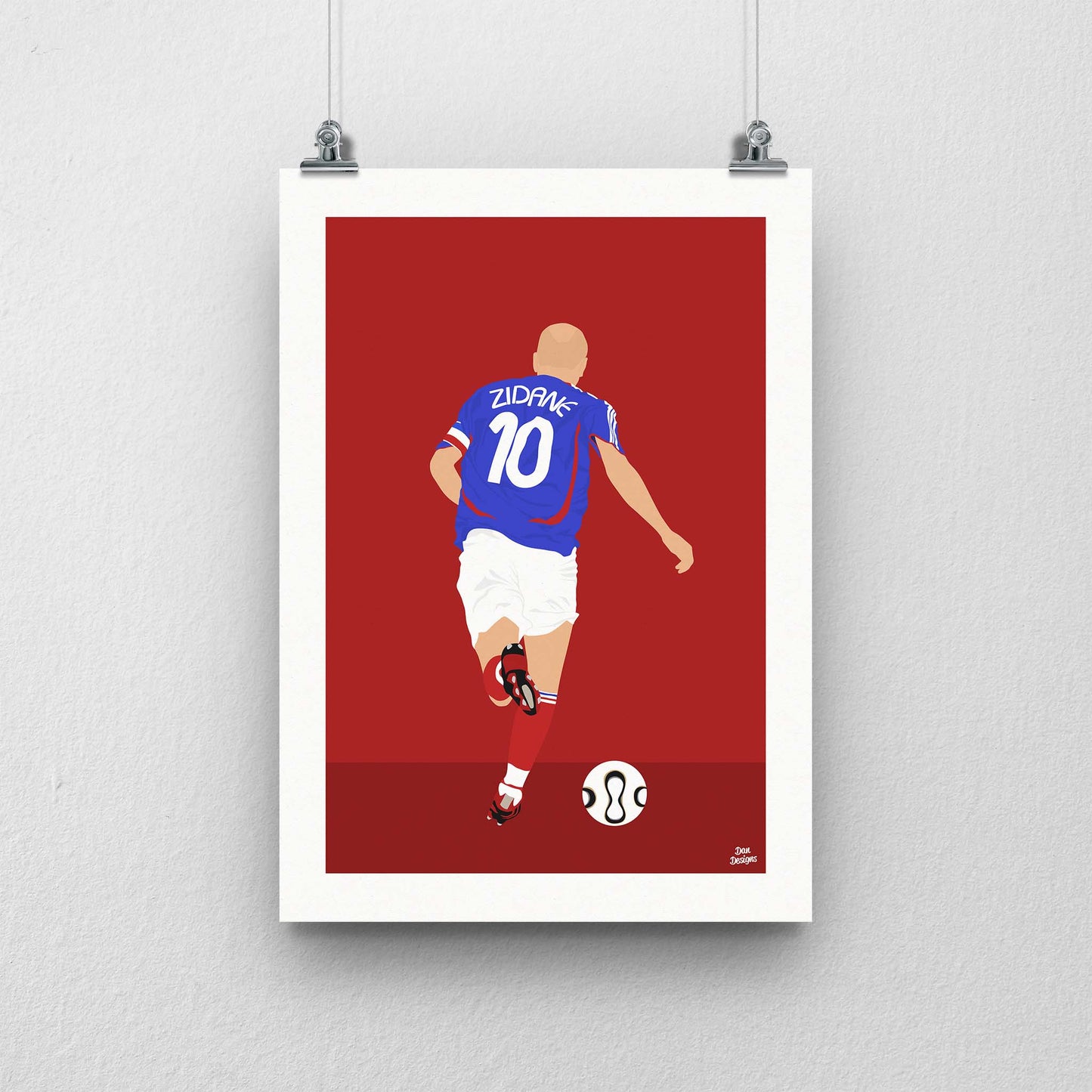 Zidane Print