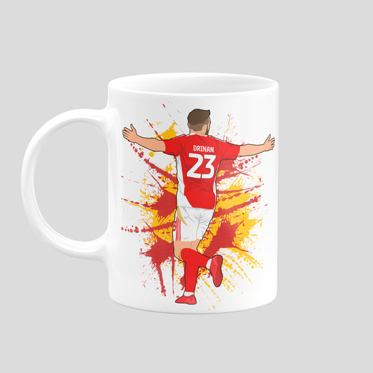 Aaron Drinan Swindon Town Mug – Official Football Design