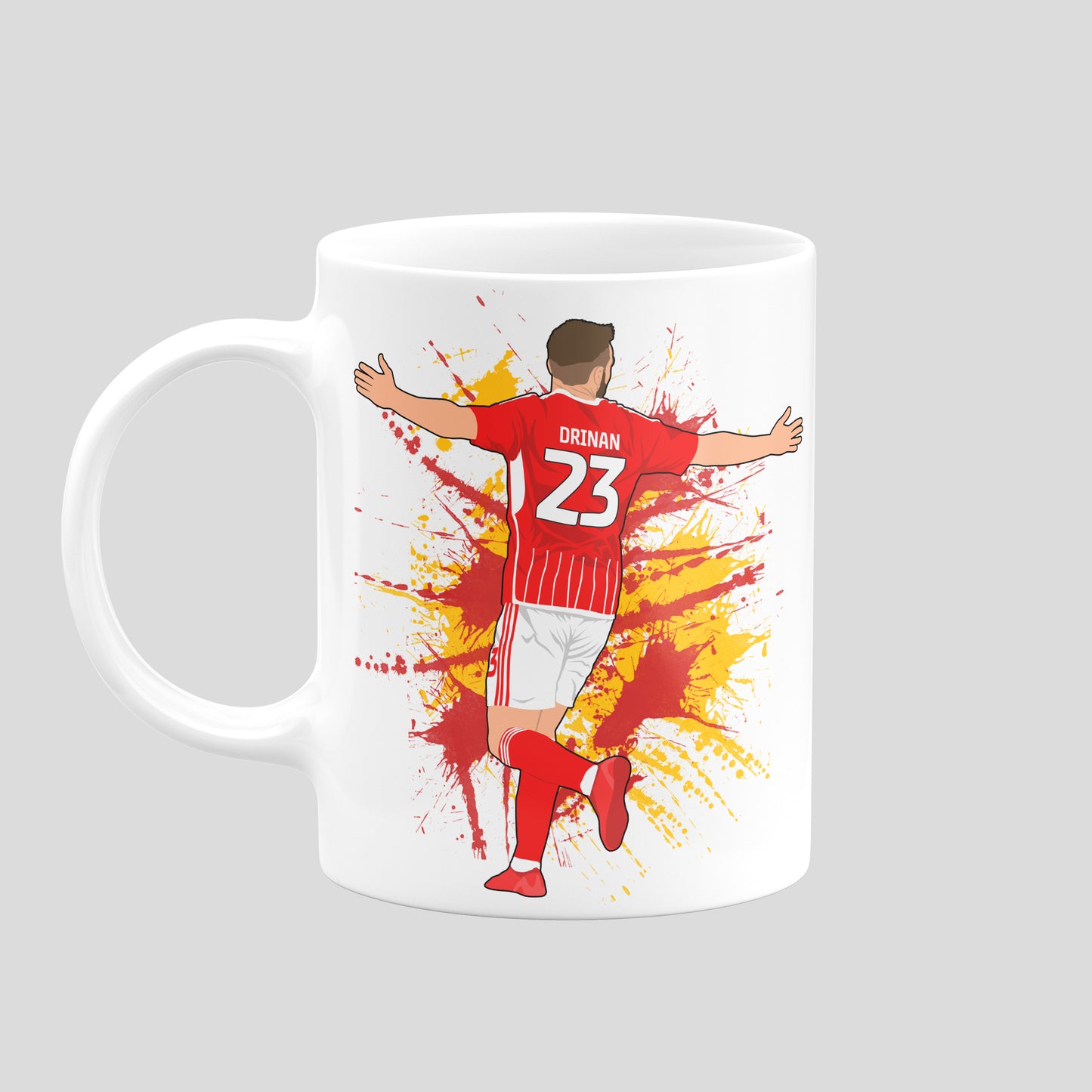 Aaron Drinan Swindon Town Mug – Official Football Design