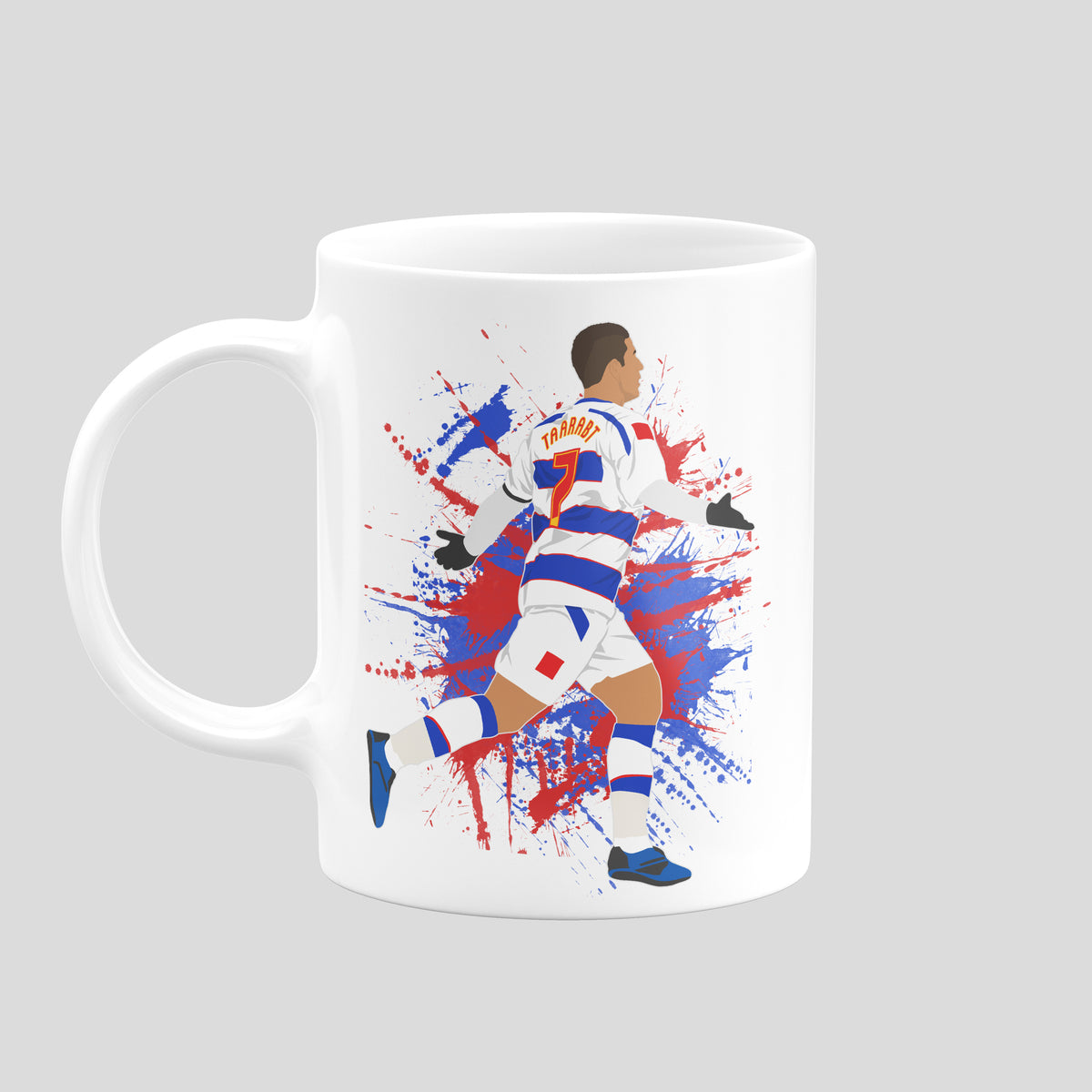 Adel Taarabt QPR mug – original football artwork