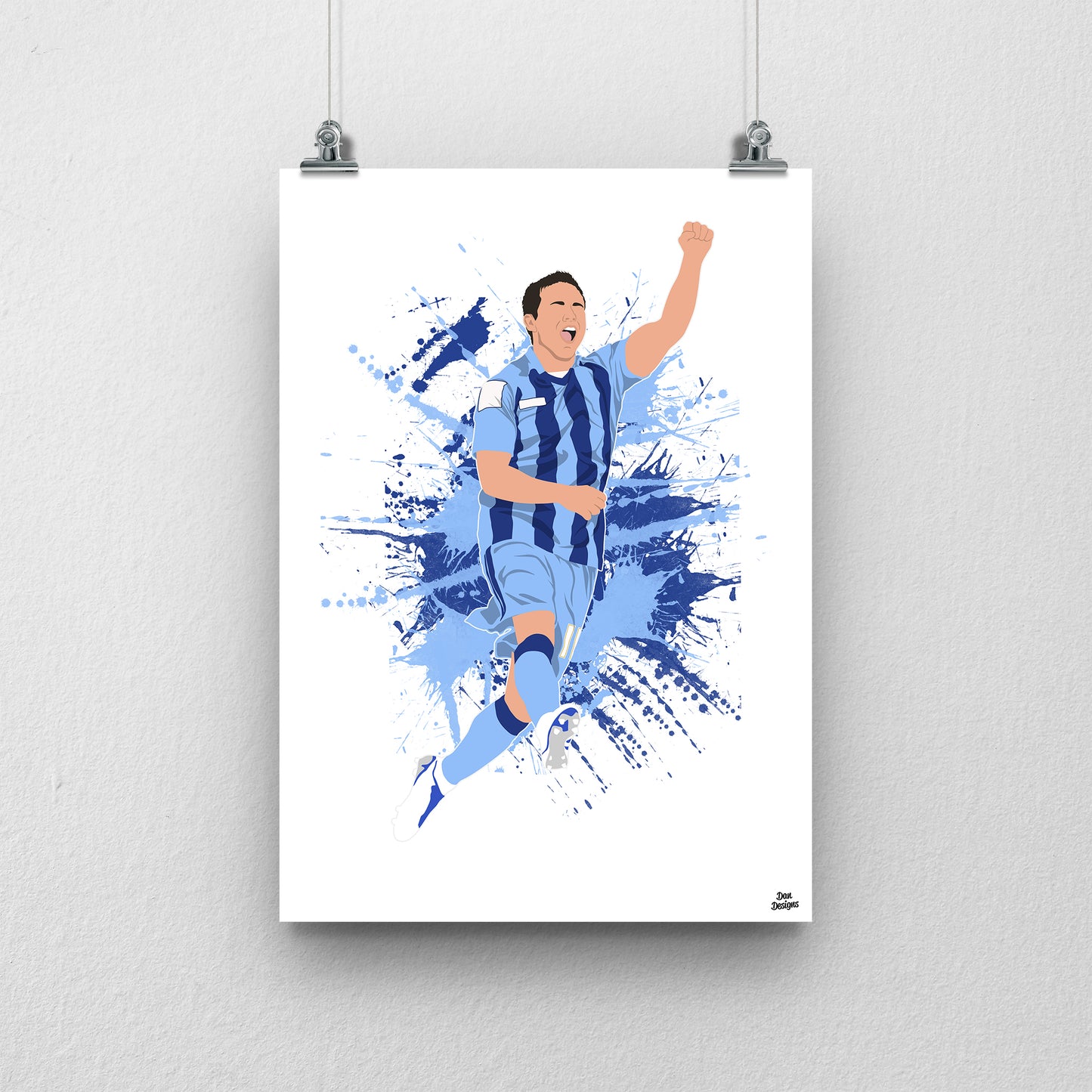 Alan Judge Notts County Print – Football Artwork