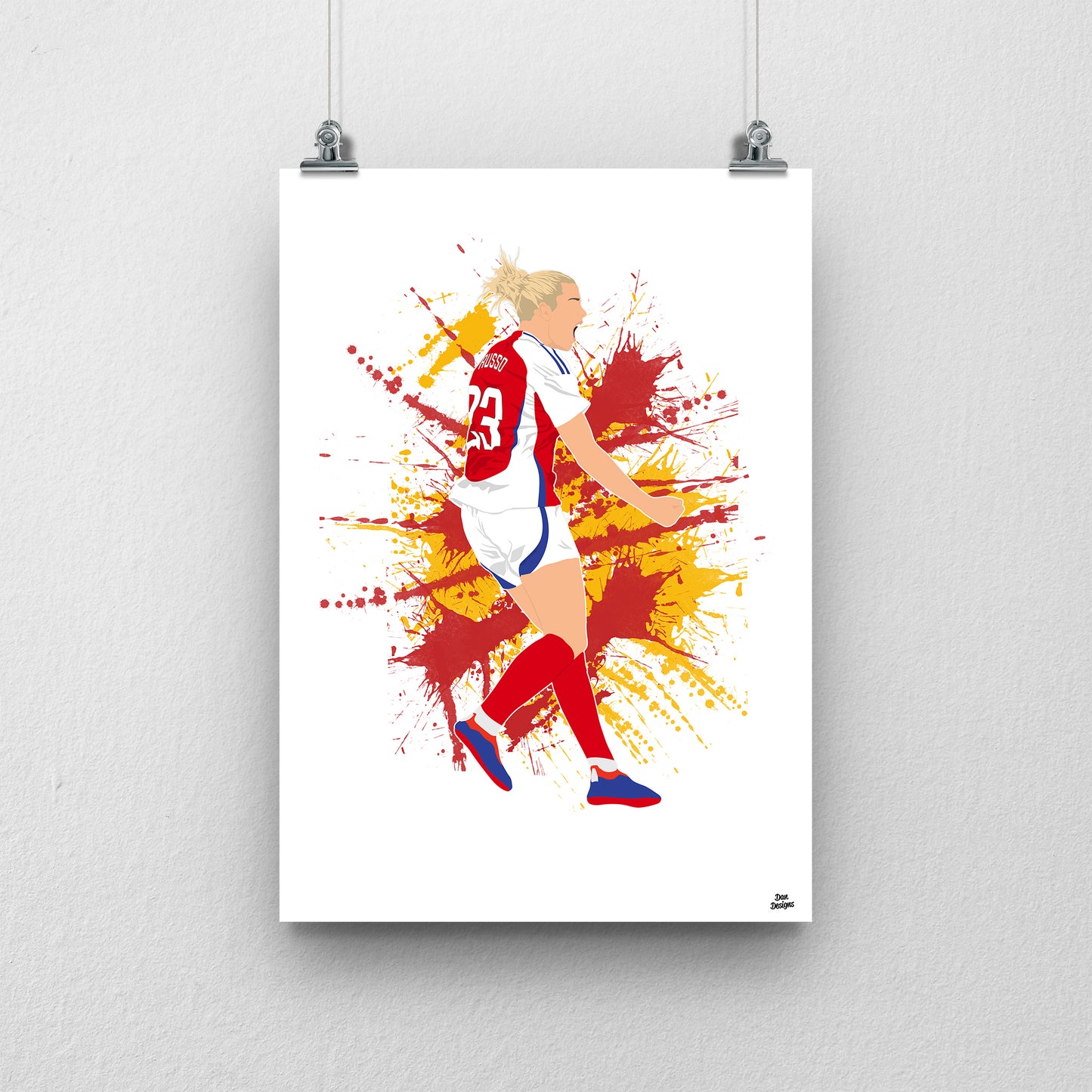 Alessia Russo Arsenal Print