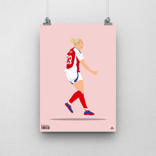 Alessia Russo Arsenal Print