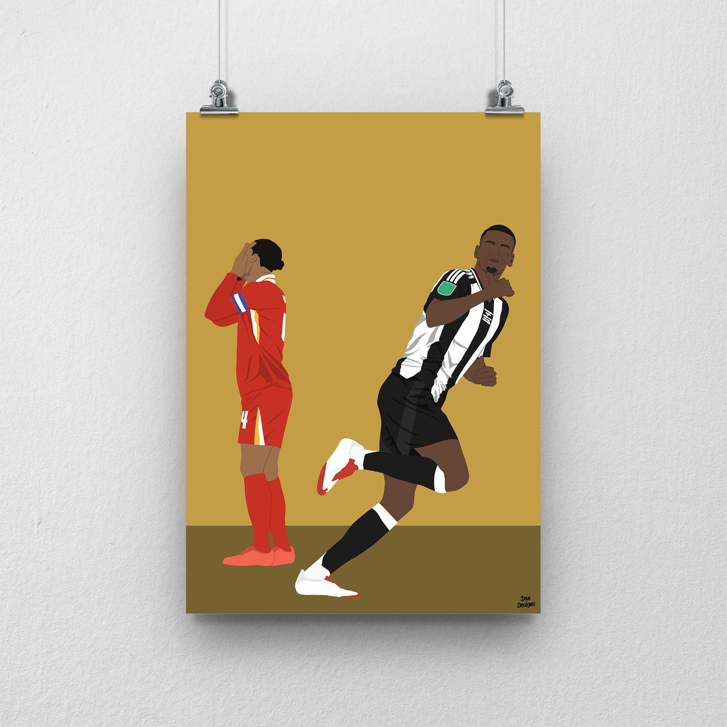 Alexander Isak League Cup Print