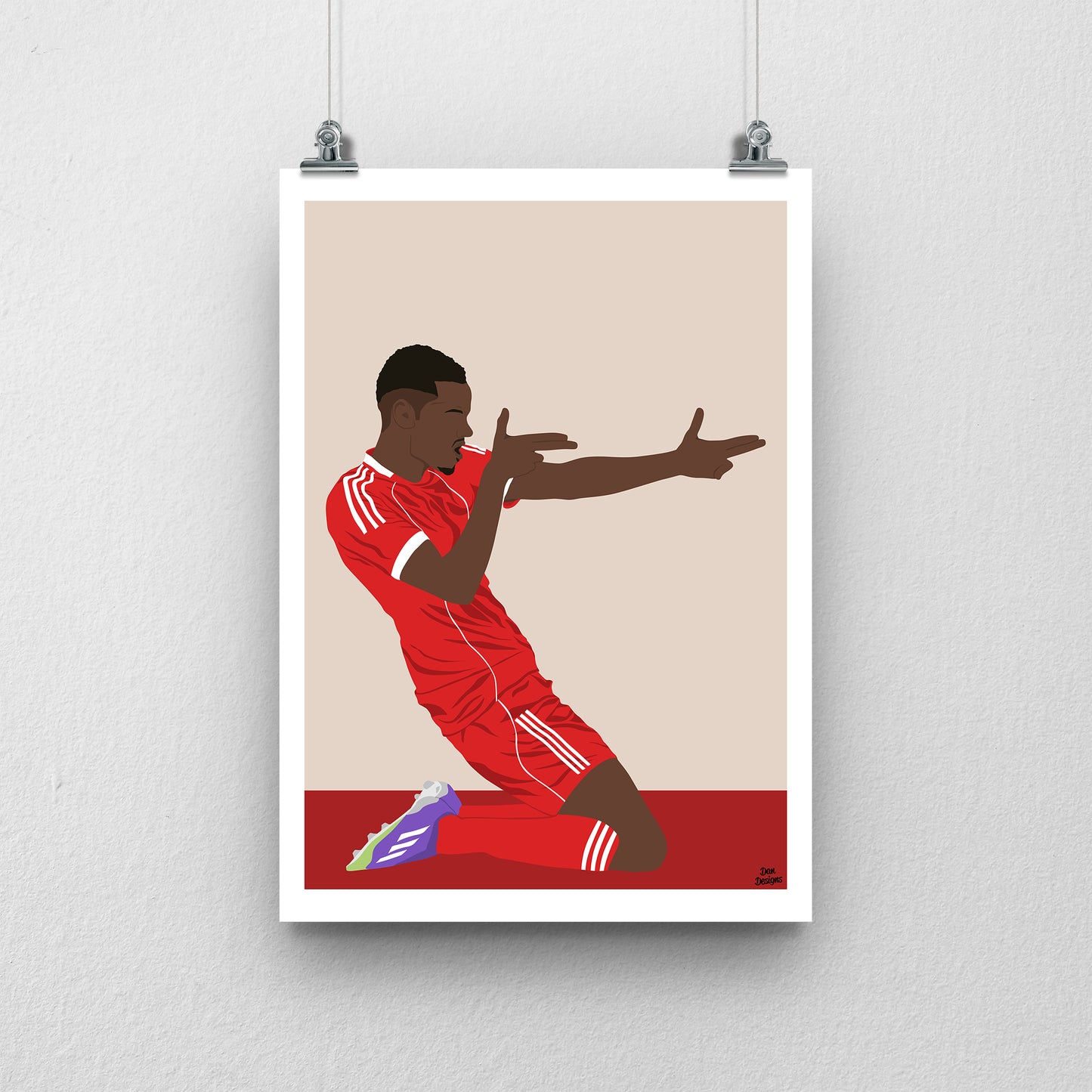 Alexander Isak Print | Liverpool Football Poster