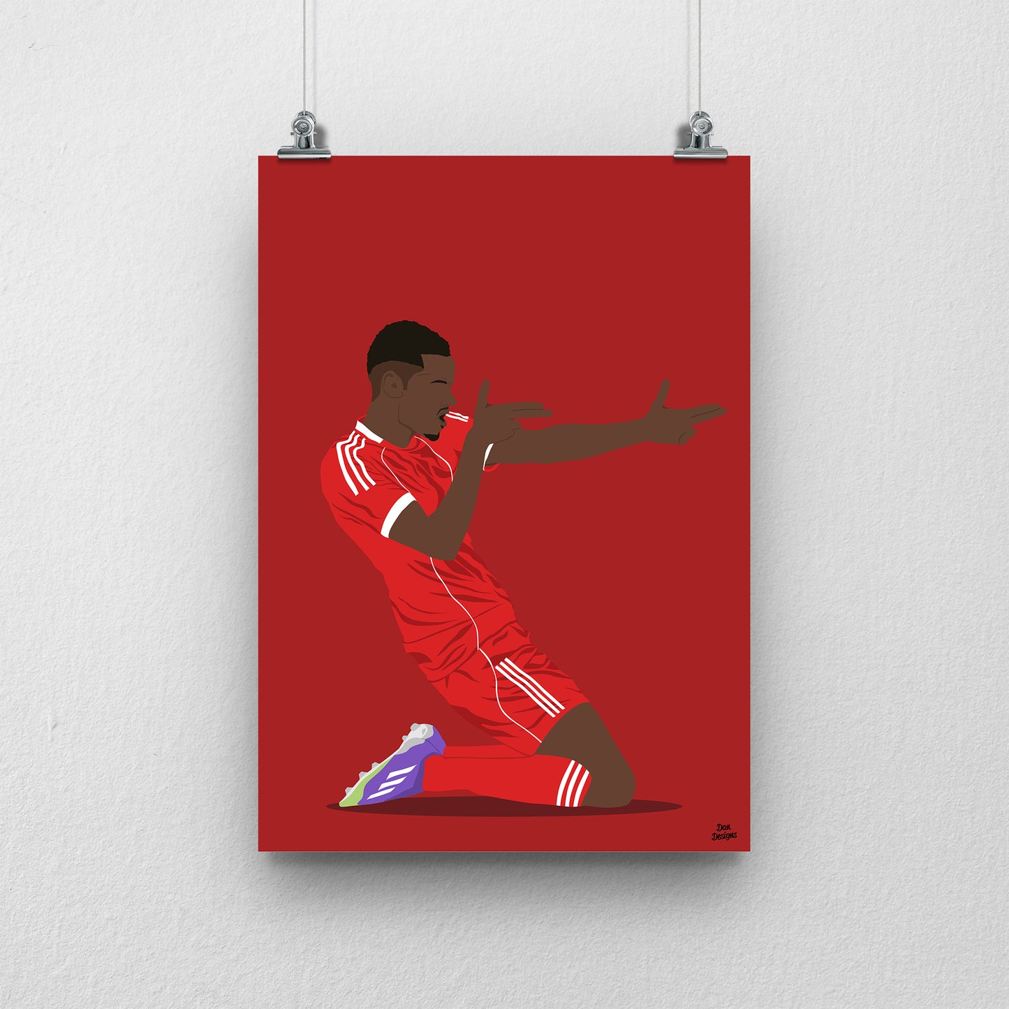 Alexander Isak Print | Liverpool Football Poster