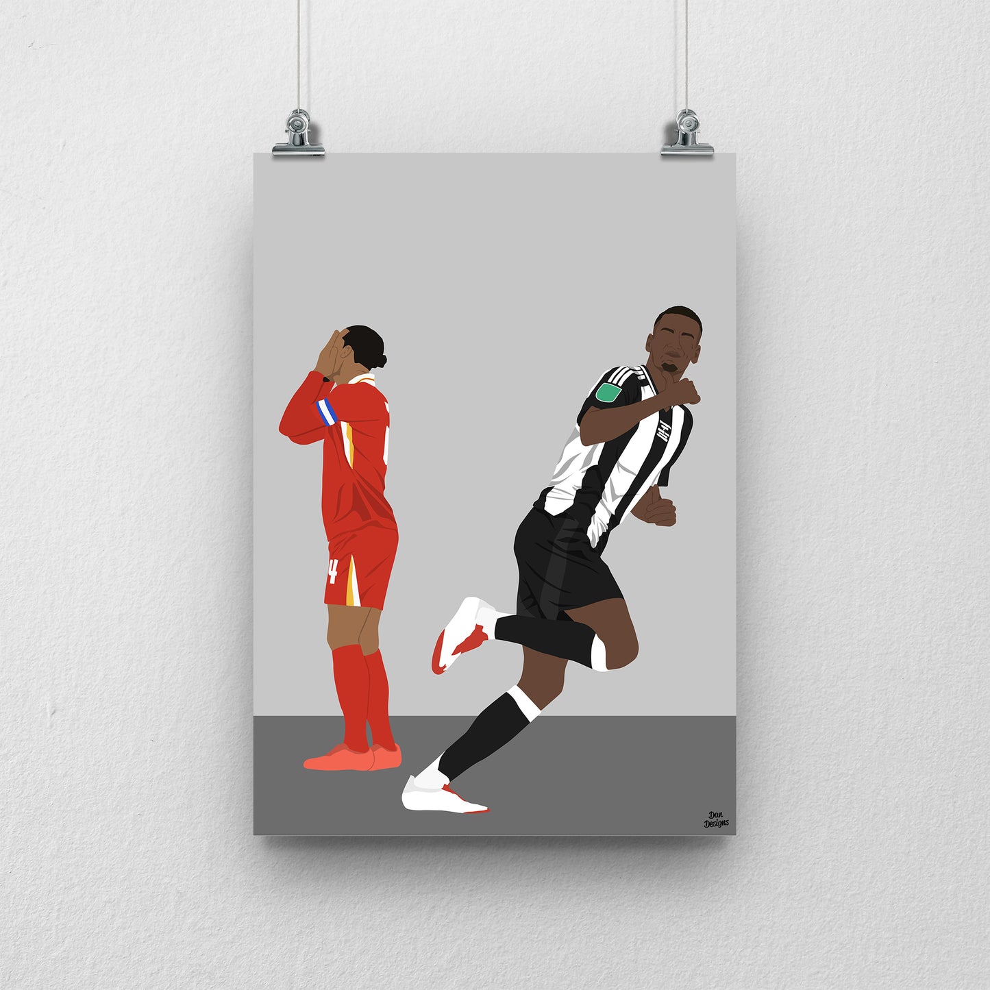 Alexander Isak League Cup Print