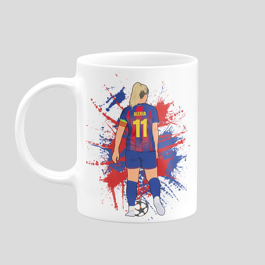 Alexia Putellas Mug – Barcelona Women’s Football Mug