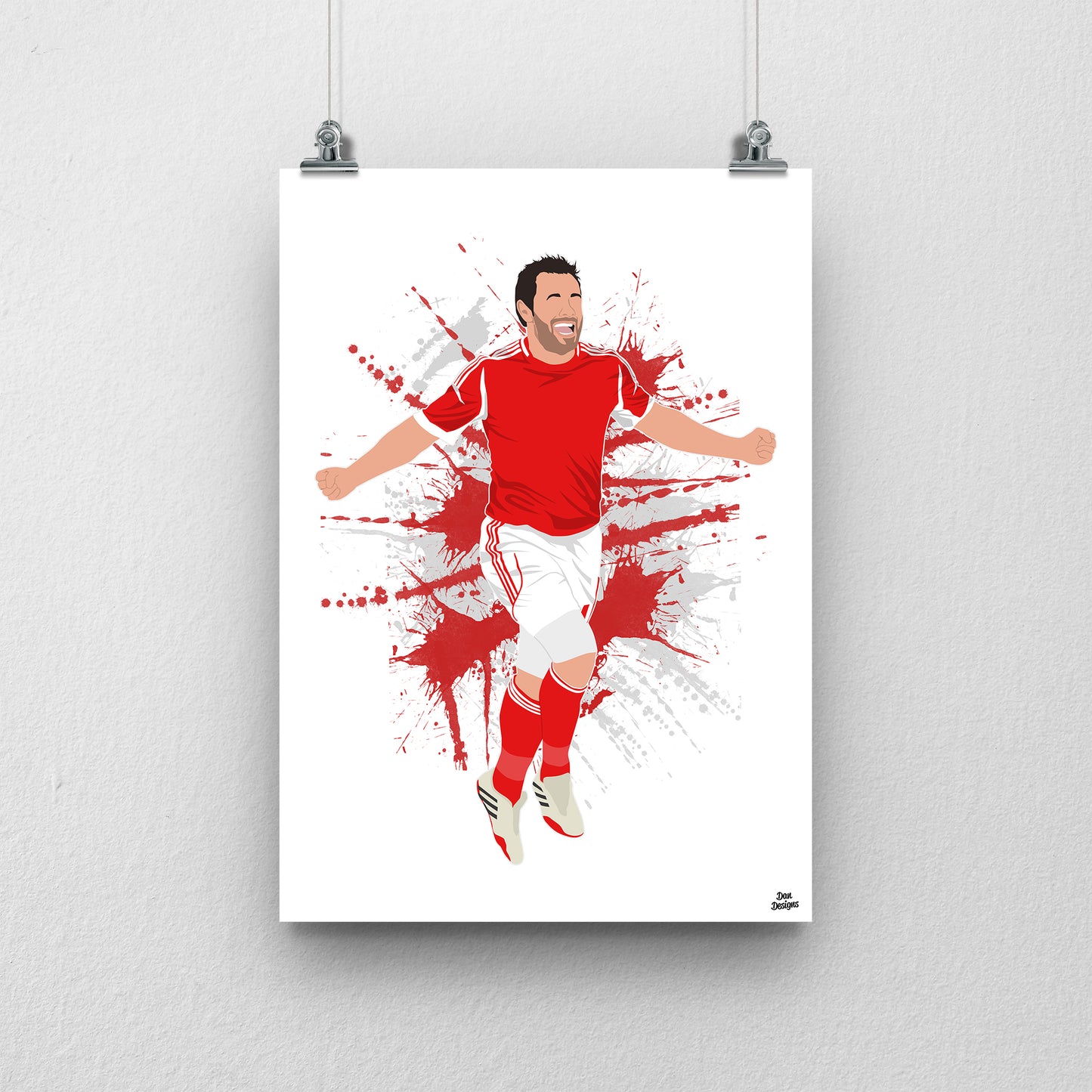Andy Reid Nottingham Forest Print – Football Artwork