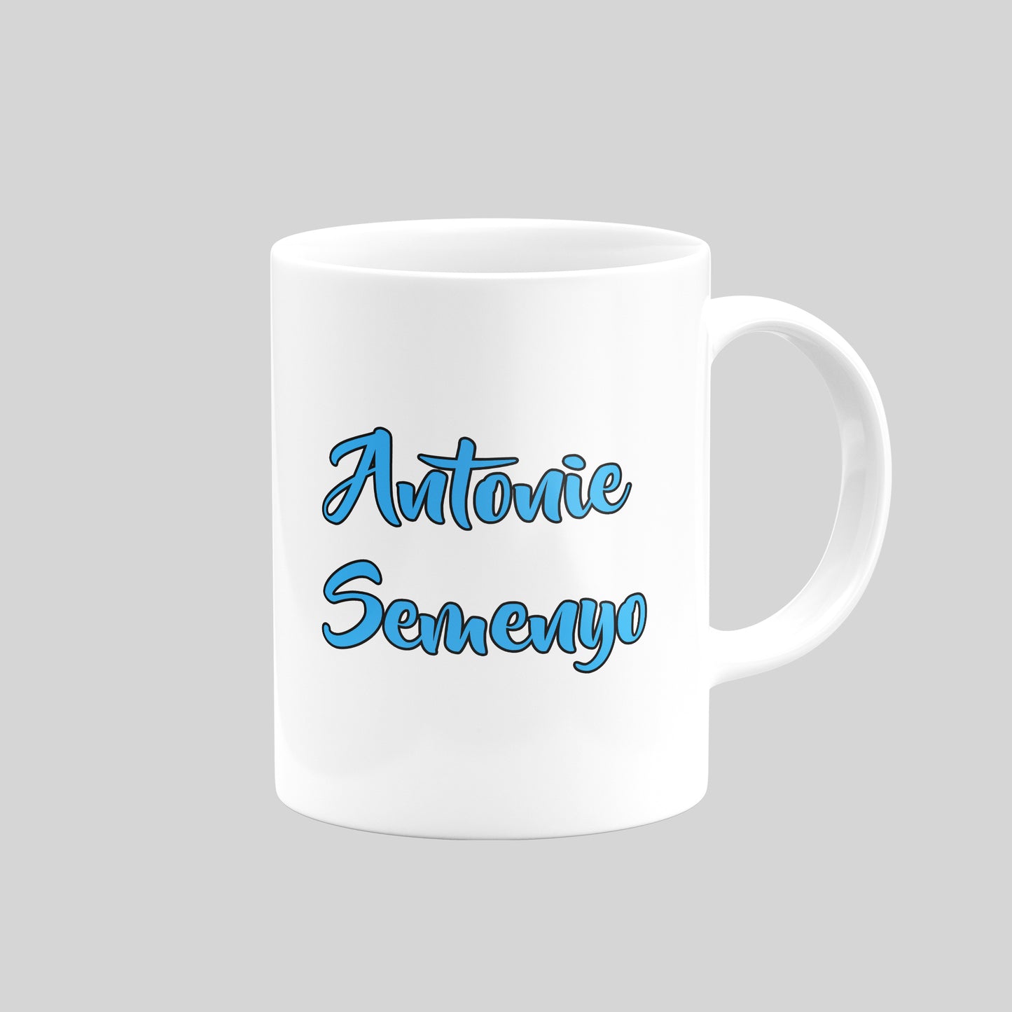 Antoine Semenyo Manchester City Mug – Goal Celebration Football Design
