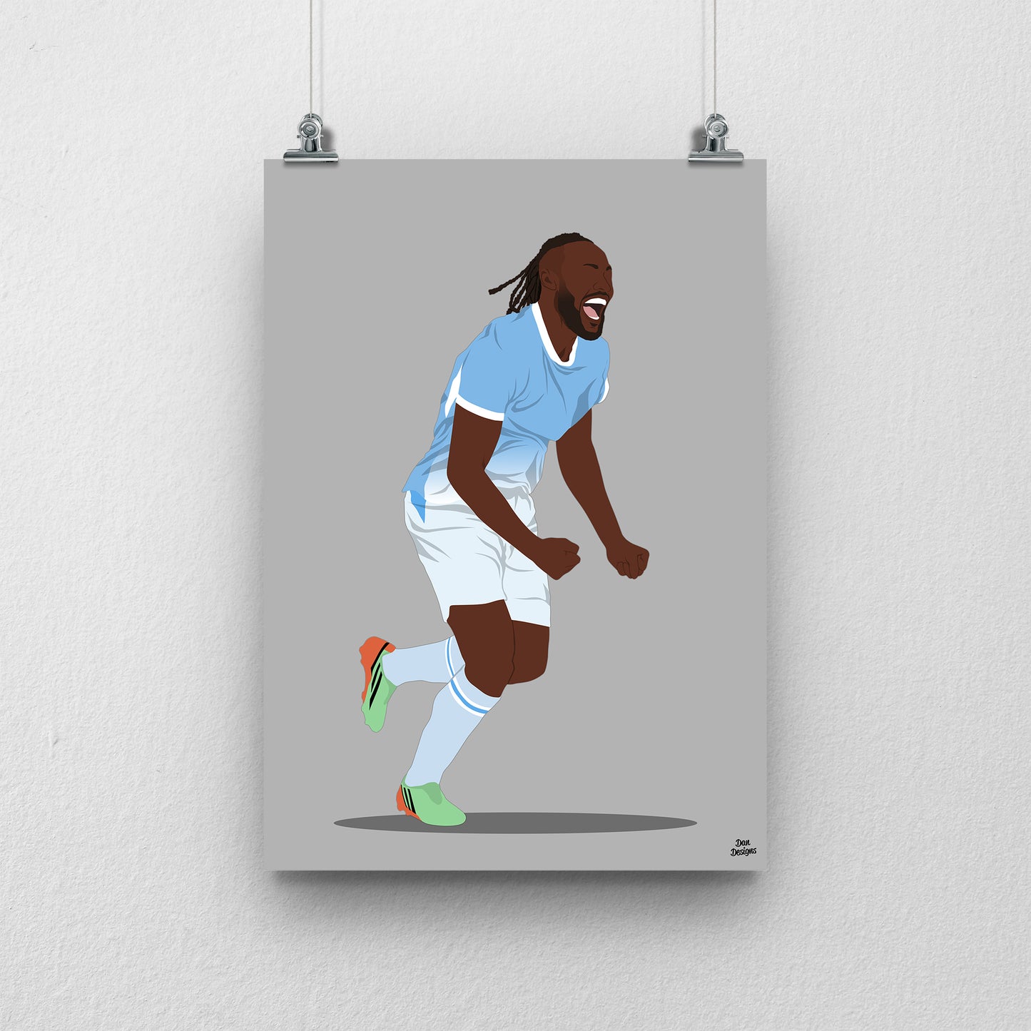 Antoine Semenyo Manchester City Print – Football Artwork