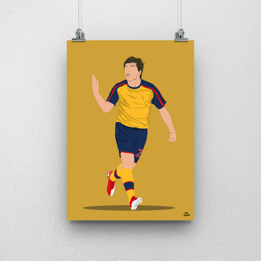 Andrey Arshavin Arsenal Print – 4 Goal Celebration Football Artwork