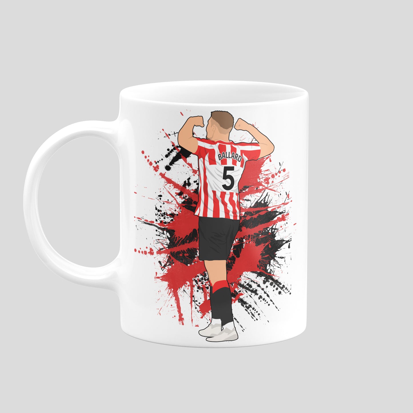Dan Ballard Sunderland Mug – Football Artwork