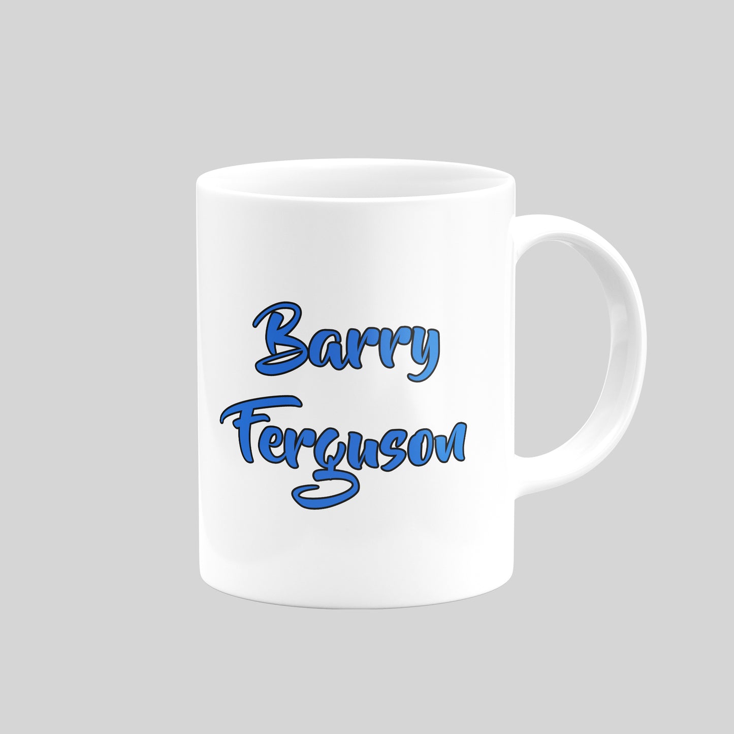 Barry Ferguson Mug – Rangers Captain Artwork