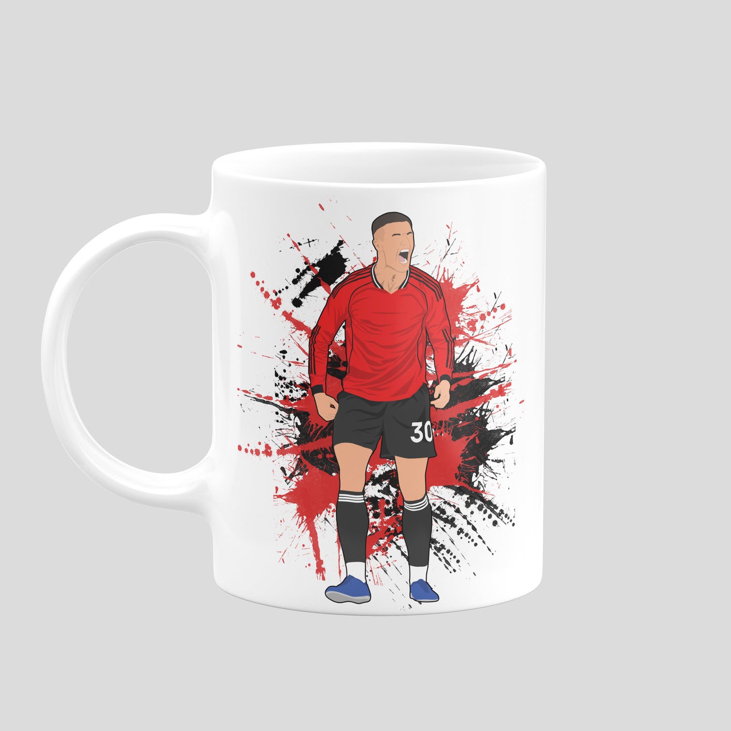 Benjamin Sesko Mug - Manchester United Football Mug