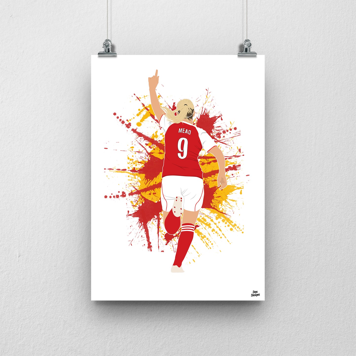 Beth Mead Arsenal Print