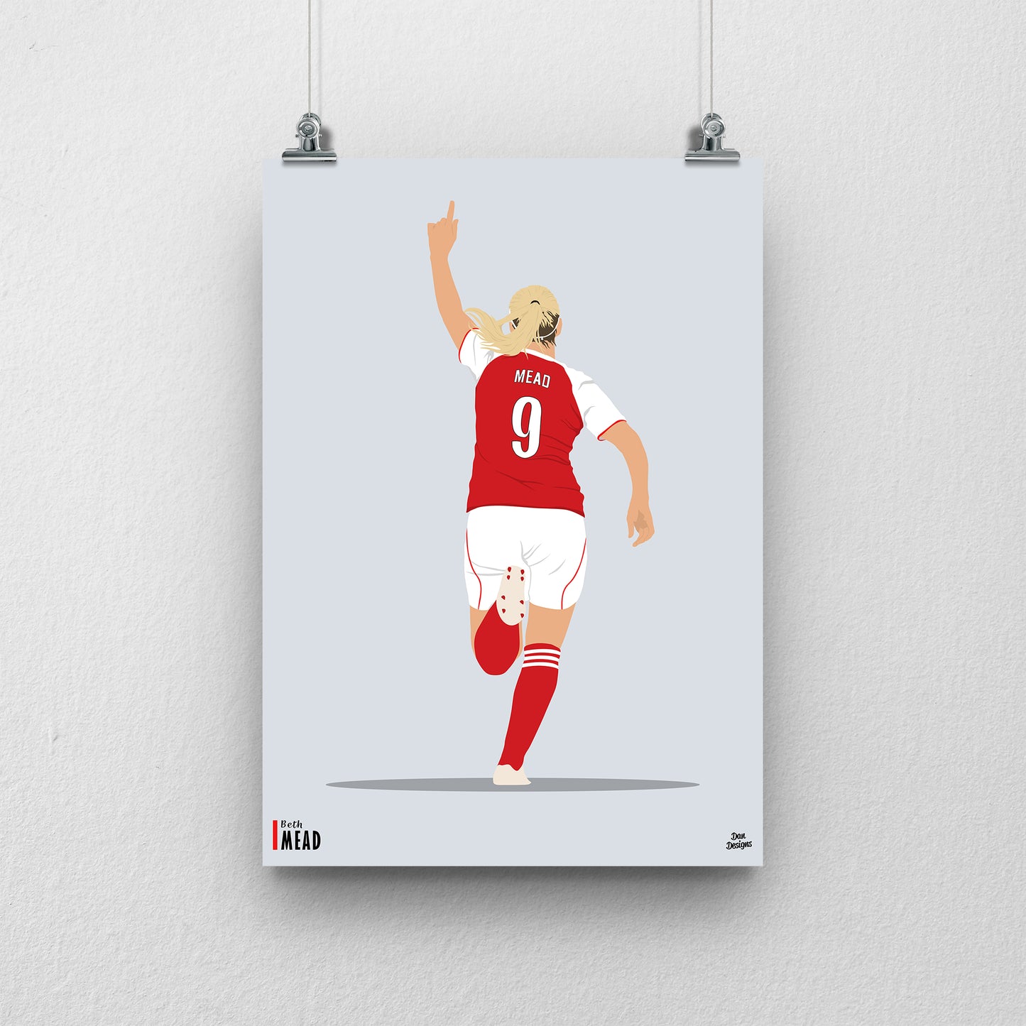 Beth Mead Arsenal Print