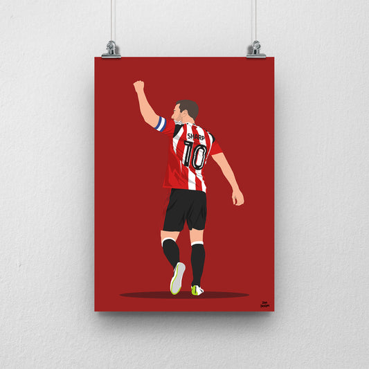 Billy Sharp Print – Sheffield United Football Artwork