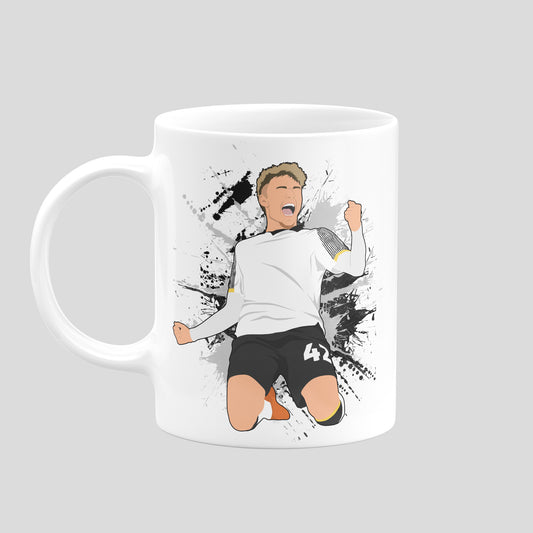 Bobby Clark Mug –  Derby County Artwork
