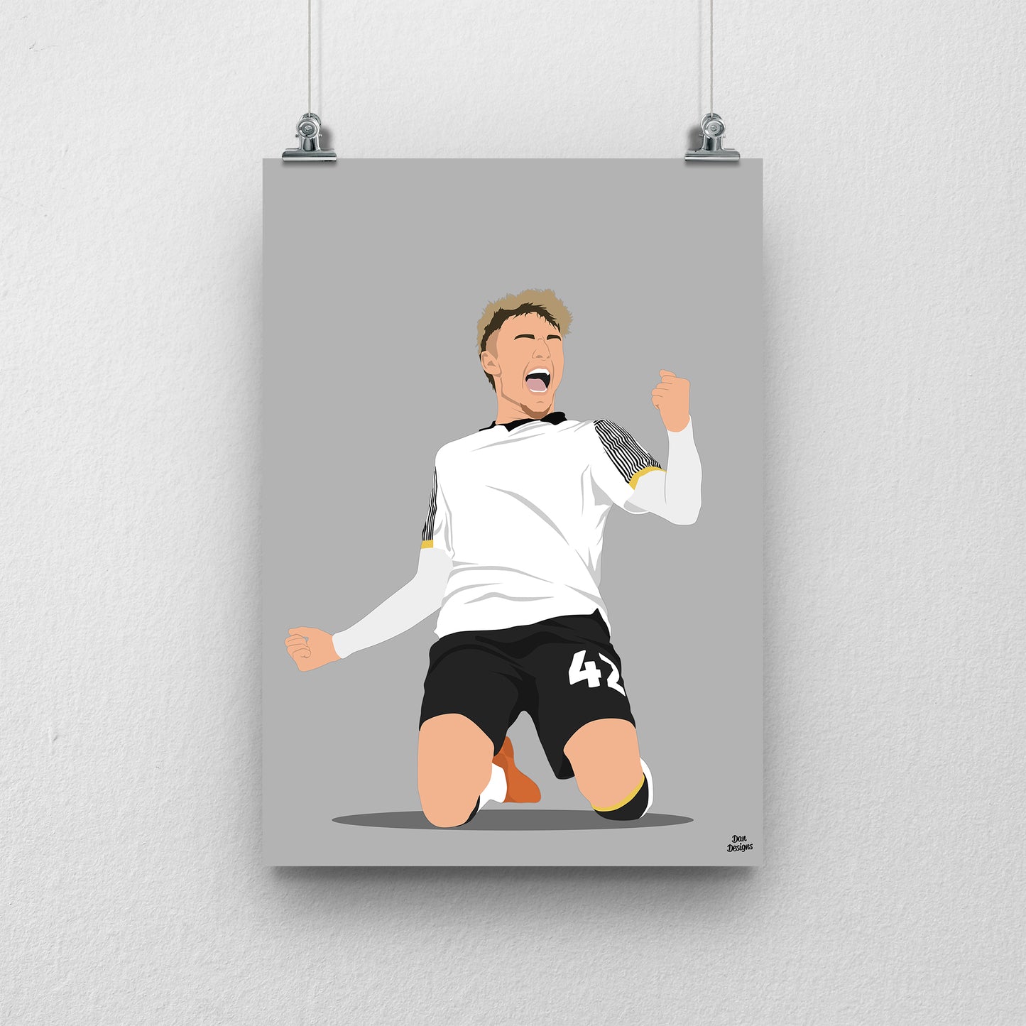 Bobby Clark Print – Derby County Artwork
