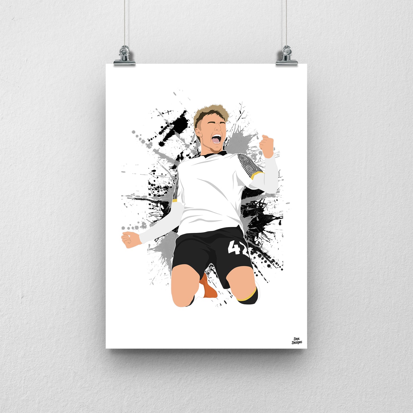 Bobby Clark Print – Derby County Artwork