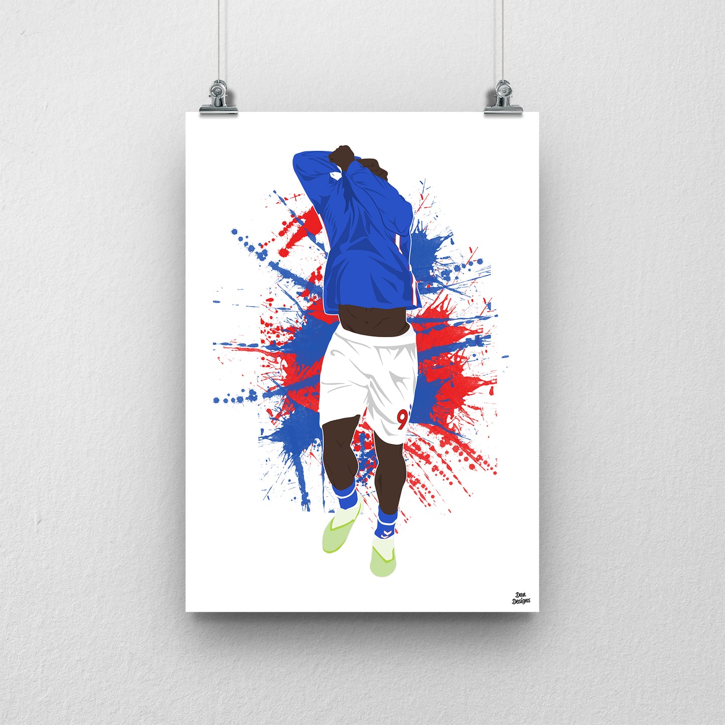 Brian Brobbey Print – Sunderland Wear-Tyne Derby Goal Artwork