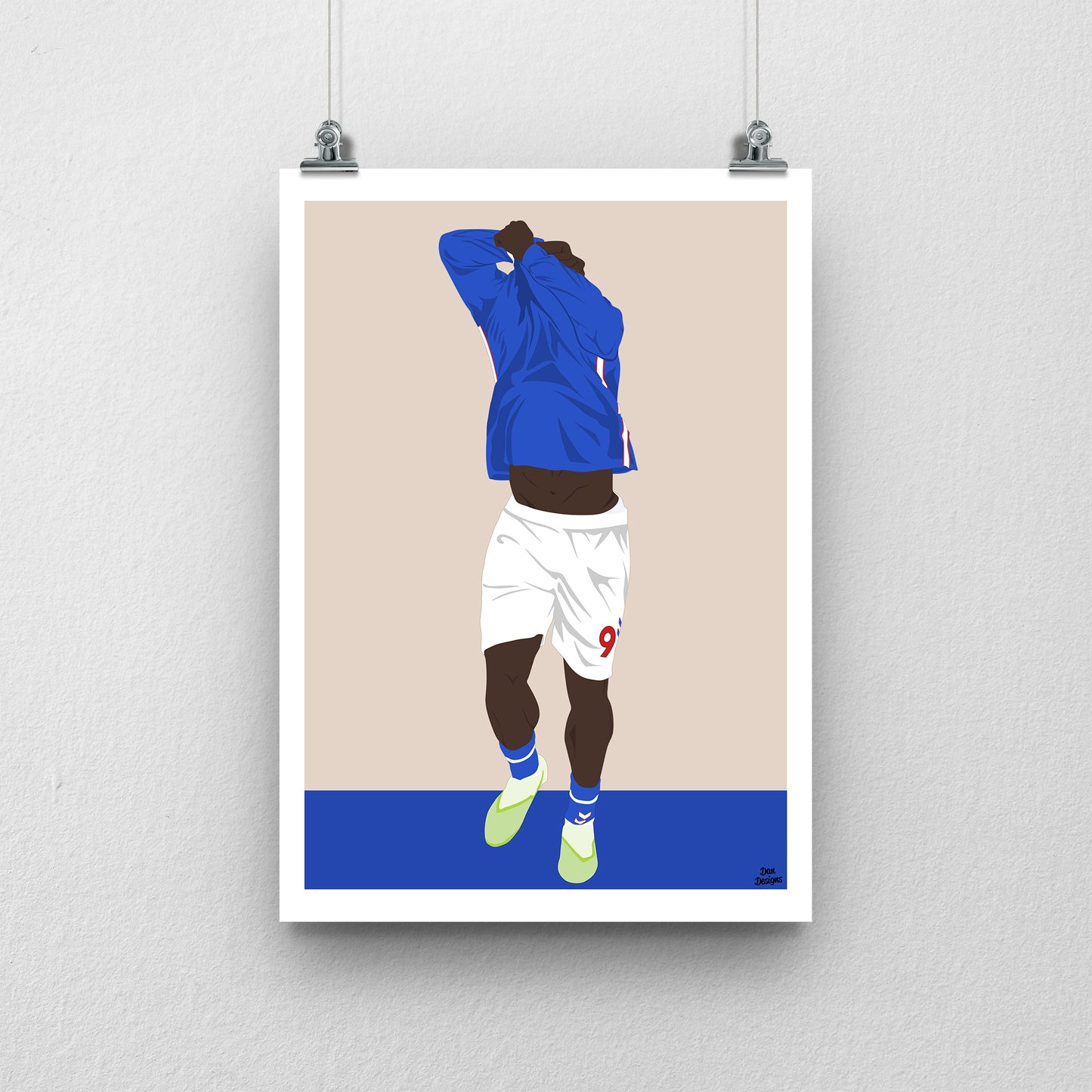 Brian Brobbey Print – Sunderland Wear-Tyne Derby Goal Artwork