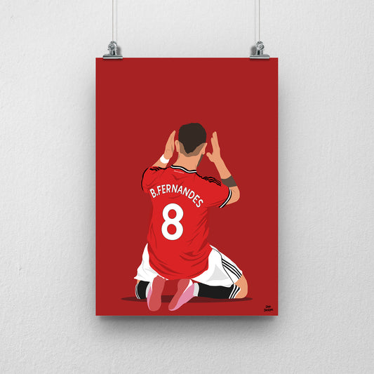 Bruno Fernandes Print