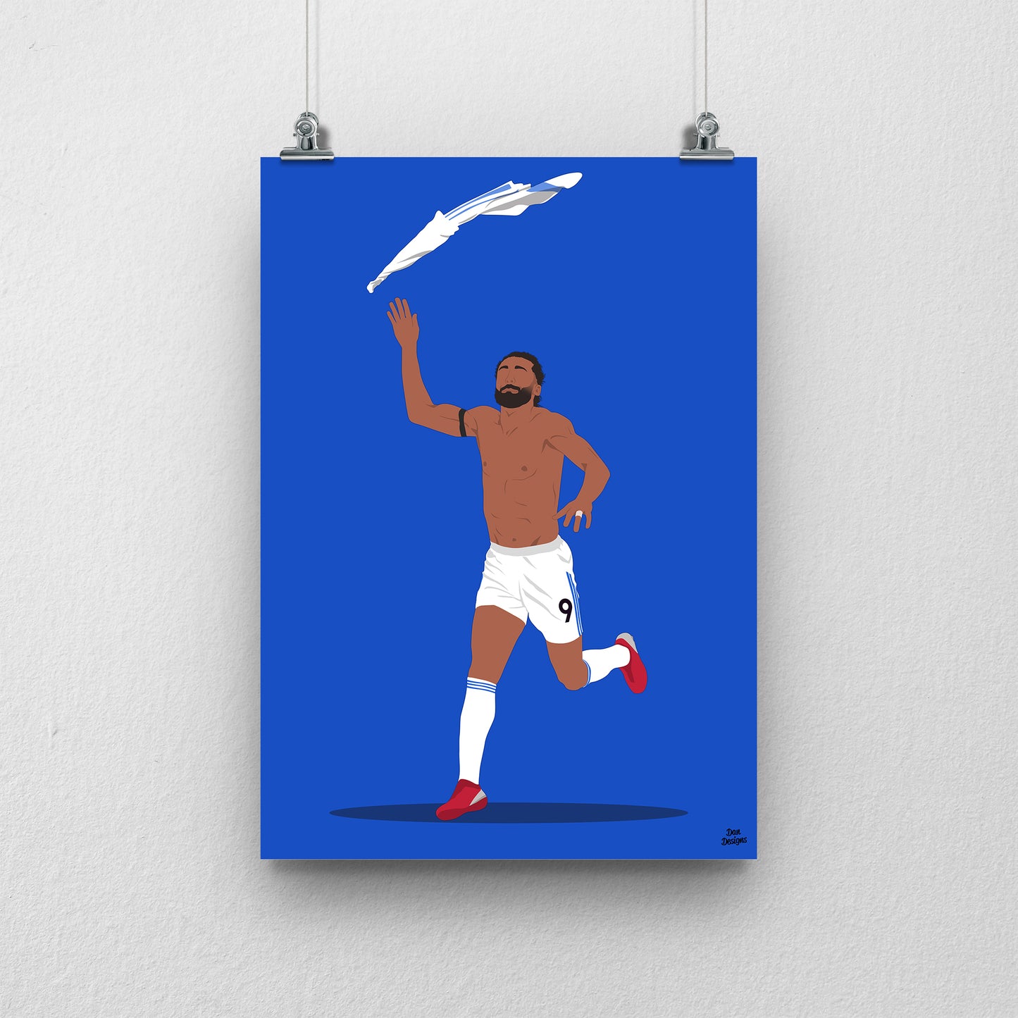 Dominic Calvert-Lewin Print – Leeds United Poster