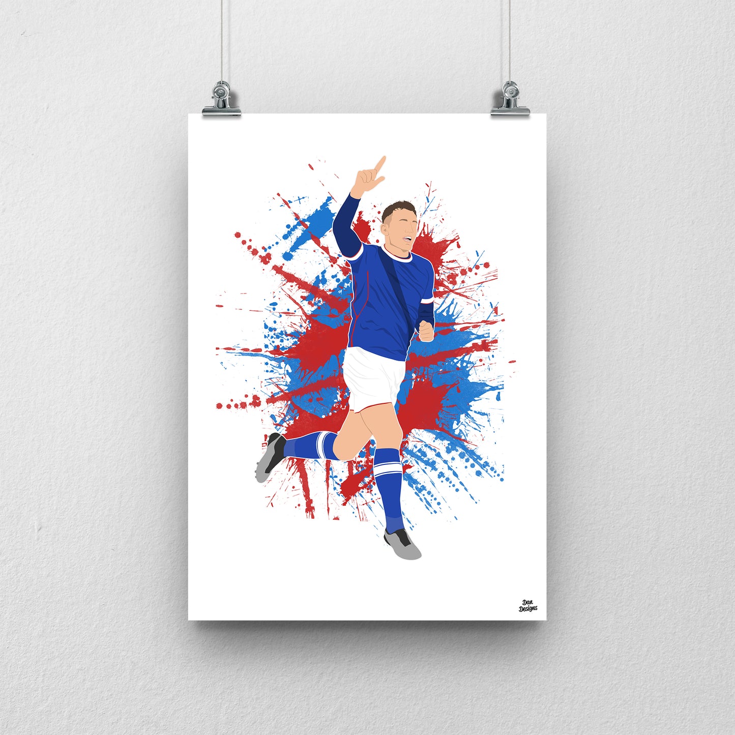 Charlie Wyke Print