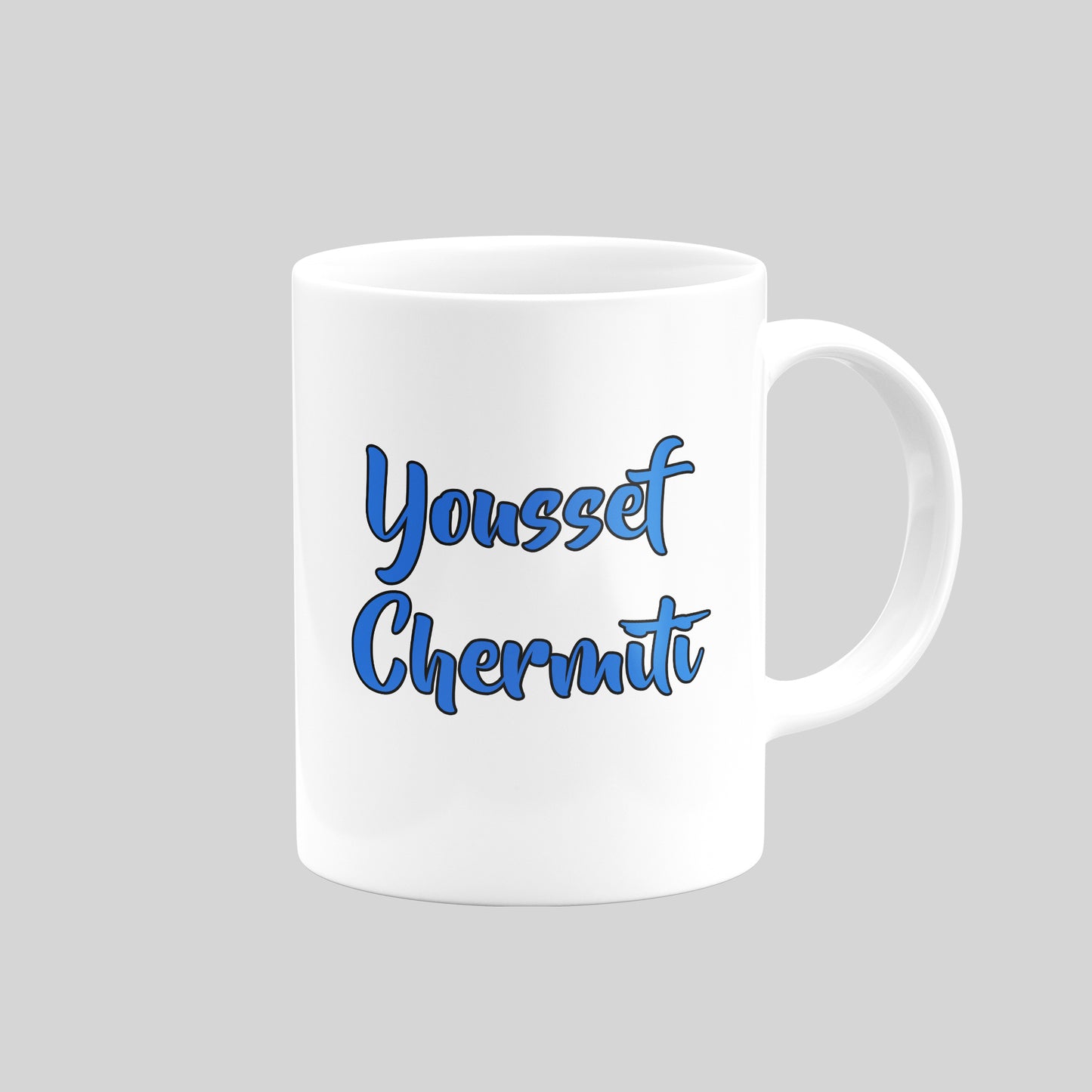 Youssef Chermiti Mug – Rangers Forward Artwork