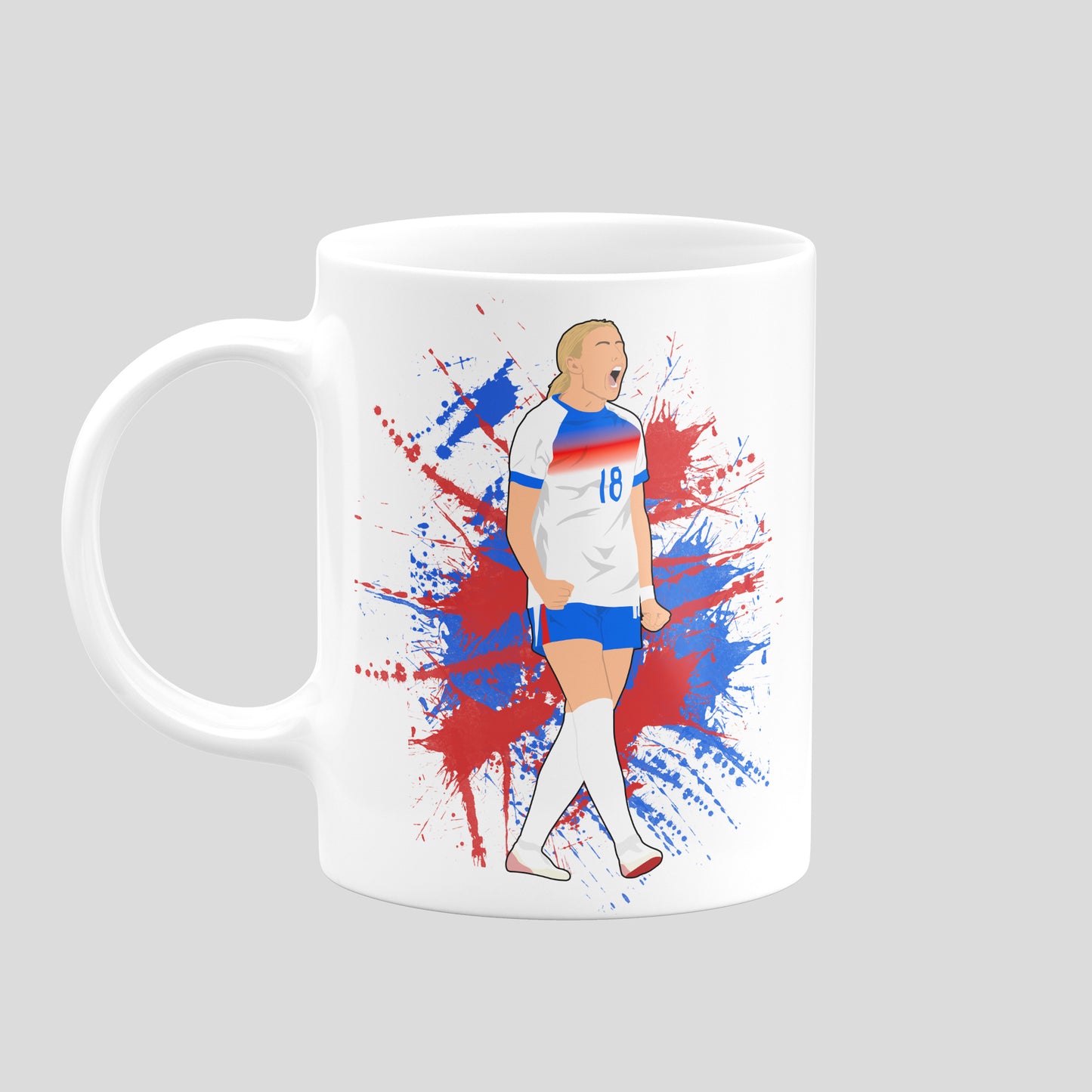 Chloe Kelly Mug | Lionesses Euro 2025