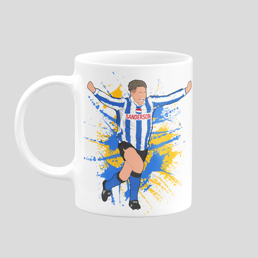 Chris Waddle Mug – Sheffield Wednesday Football Artwork