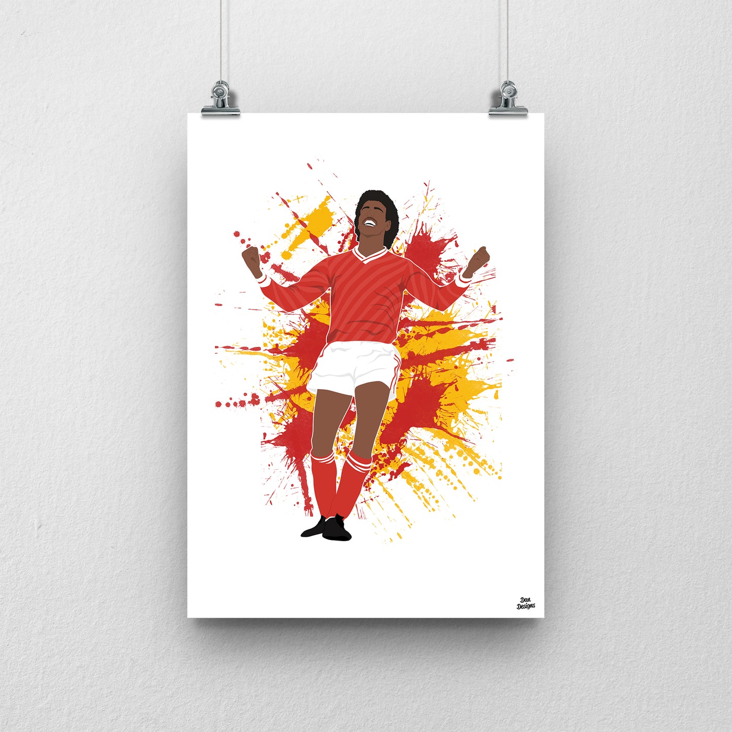 Chris Kamara Print