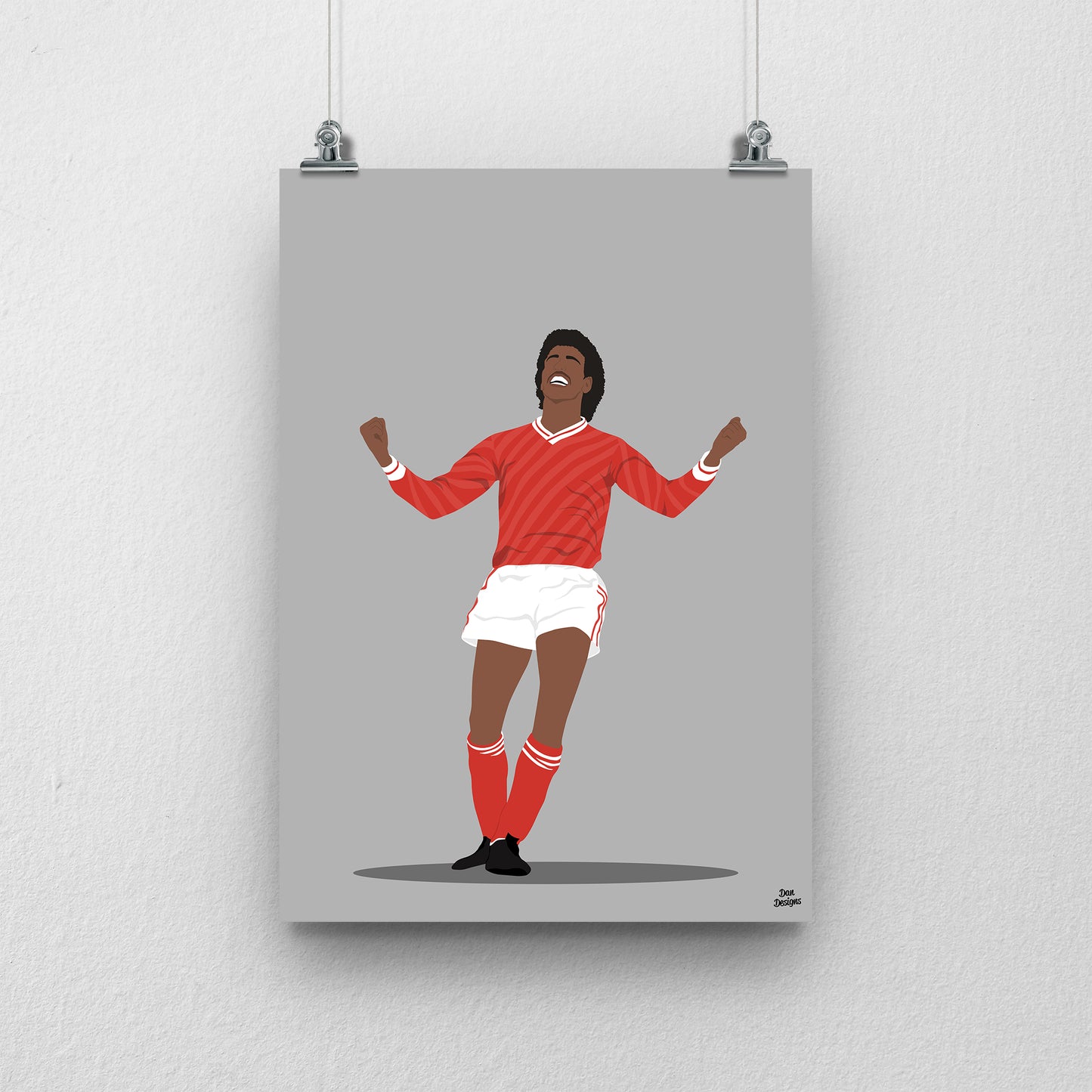 Chris Kamara Print