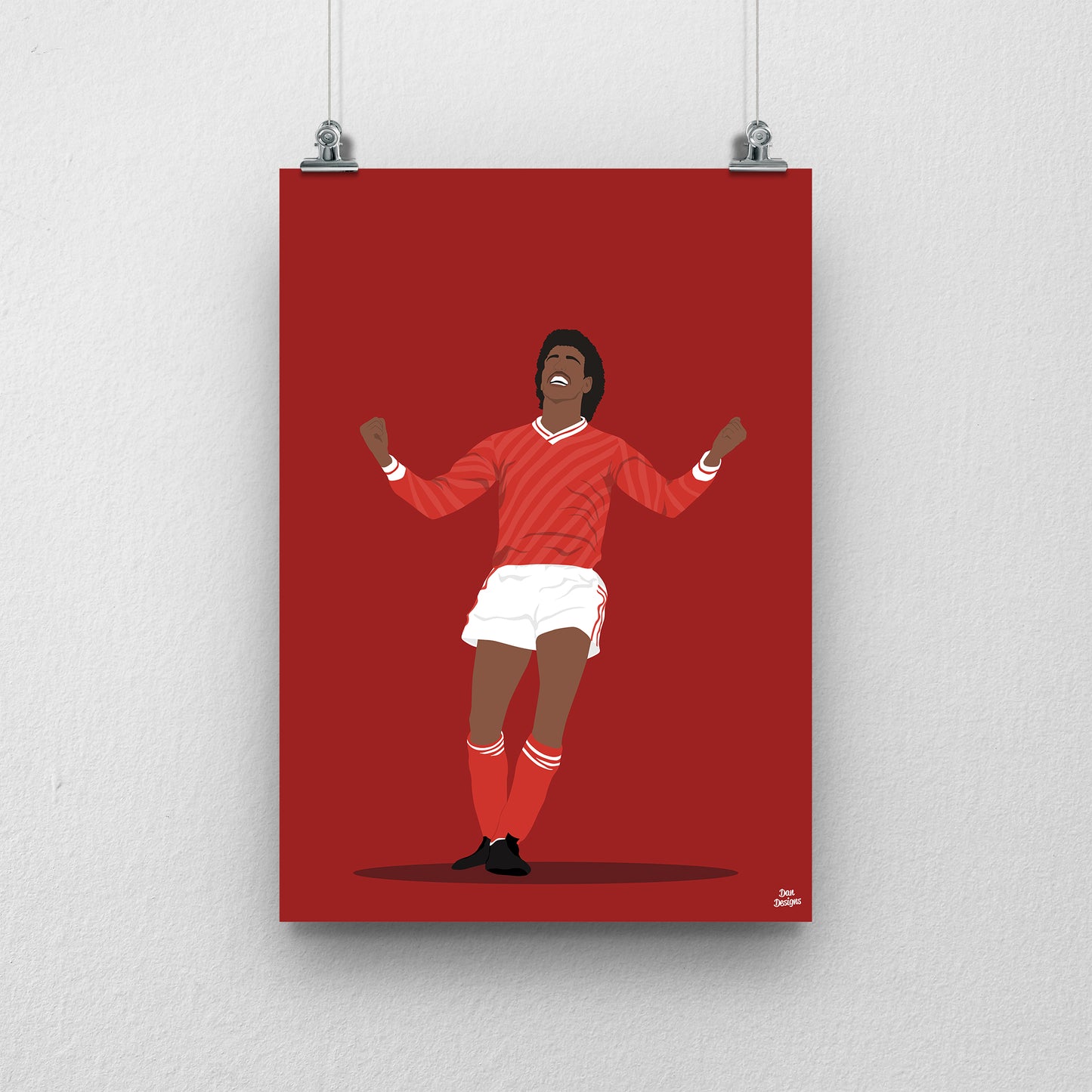 Chris Kamara Print