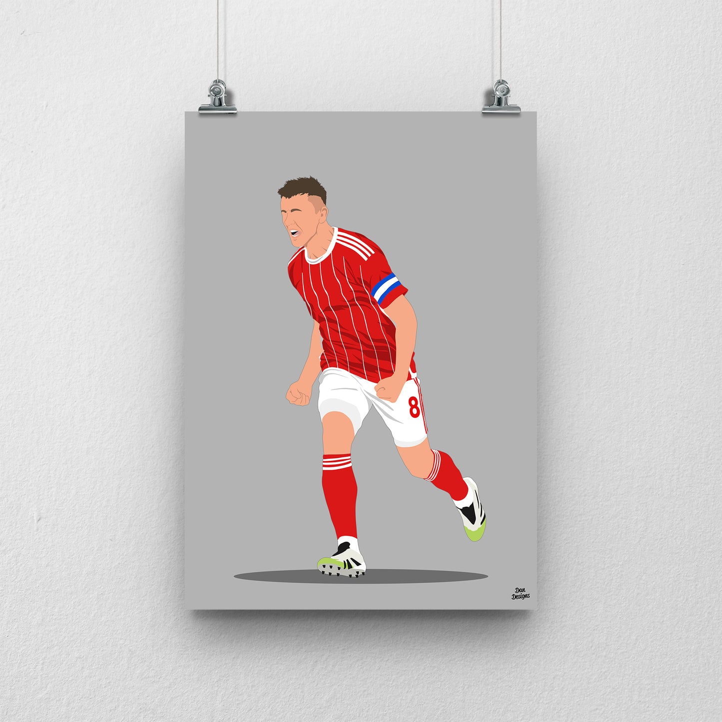 Ollie Clarke Print – Swindon Town Football Artwork