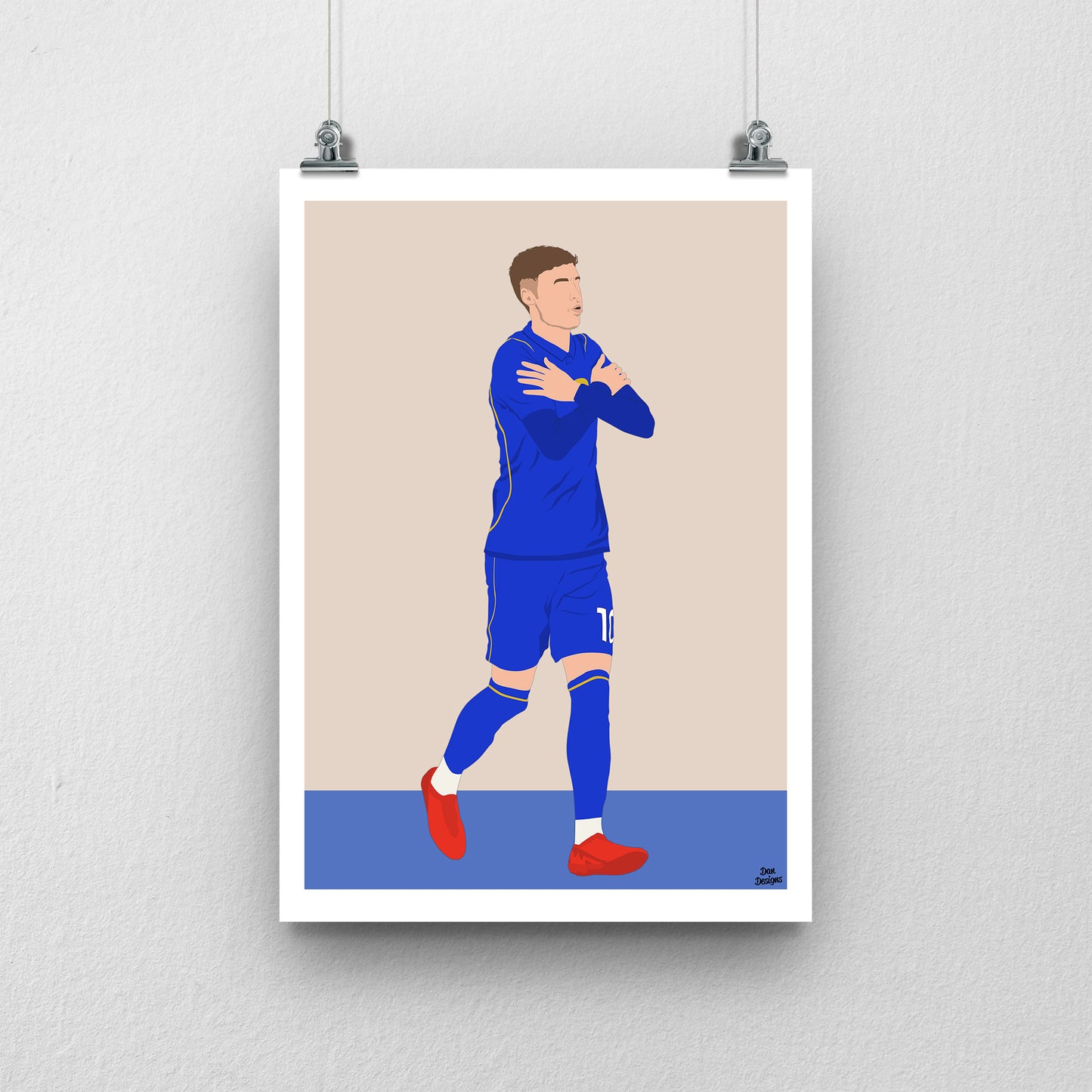 Cole Palmer Chelsea Print – Football Artwork