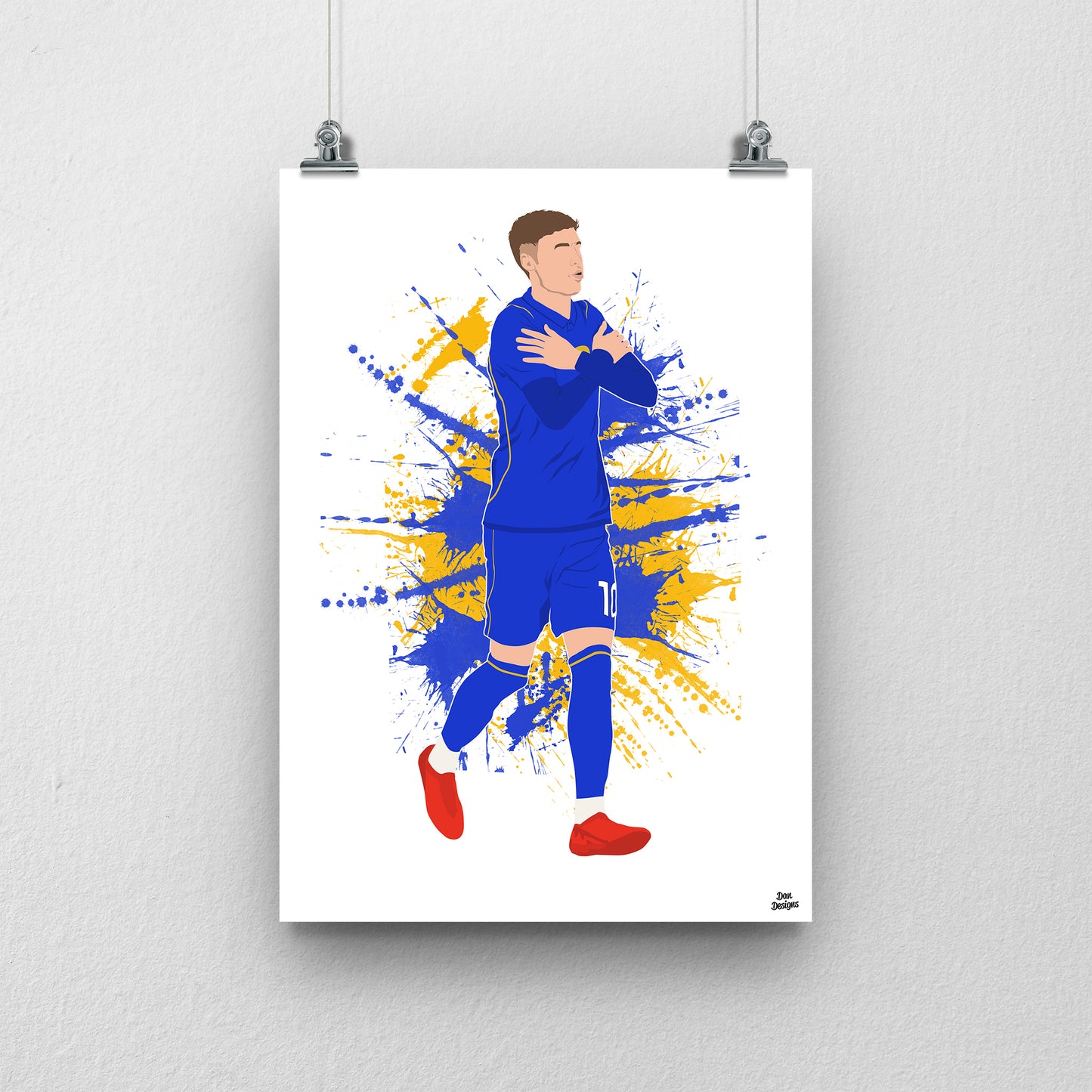 Cole Palmer Chelsea Print – Football Artwork