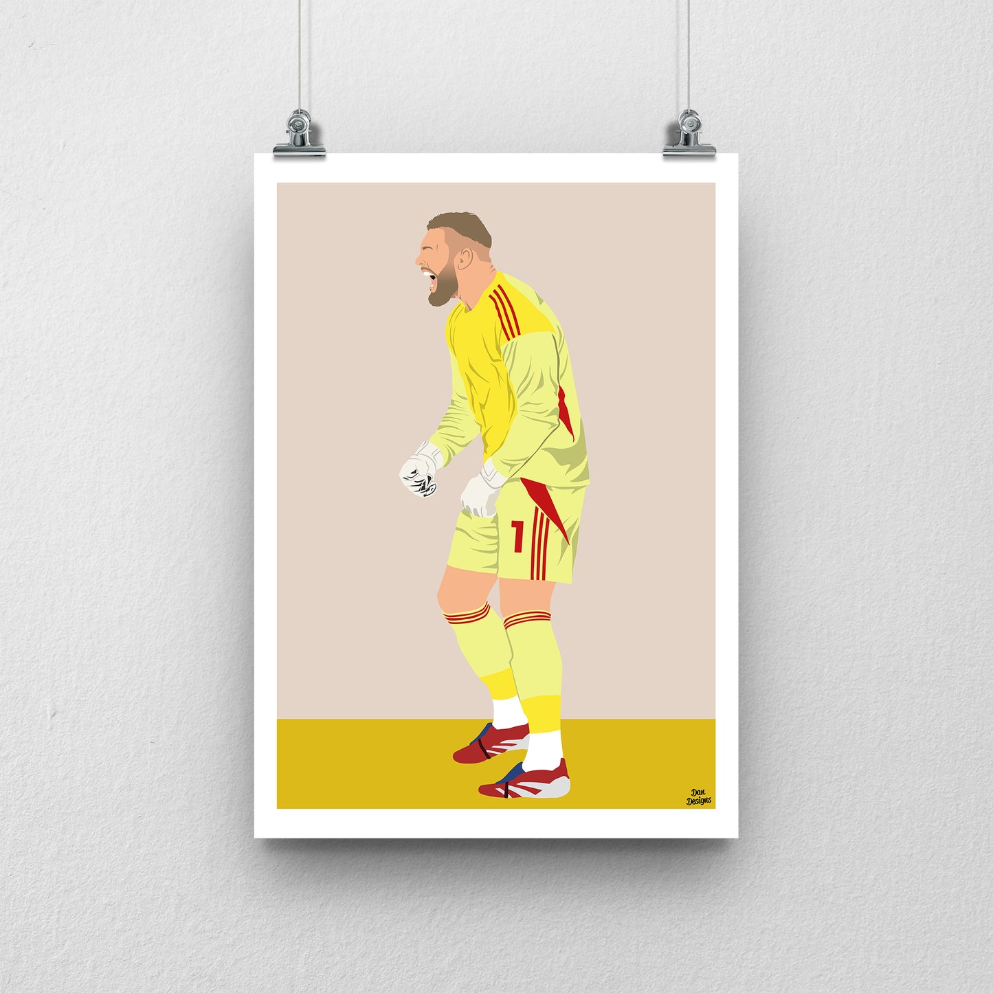 Connor Ripley Print – Swindon Town Football Artwork