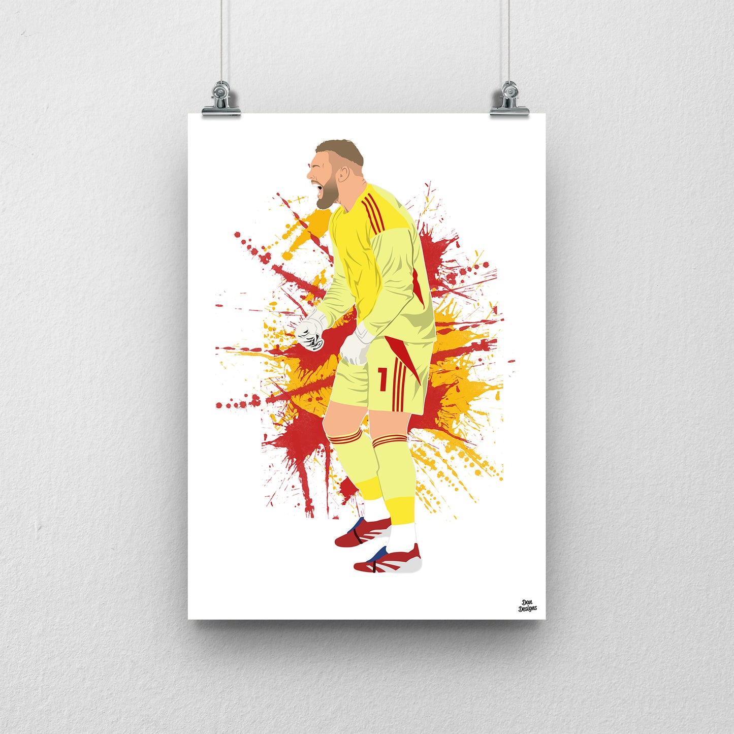 Connor Ripley Print – Swindon Town Football Artwork