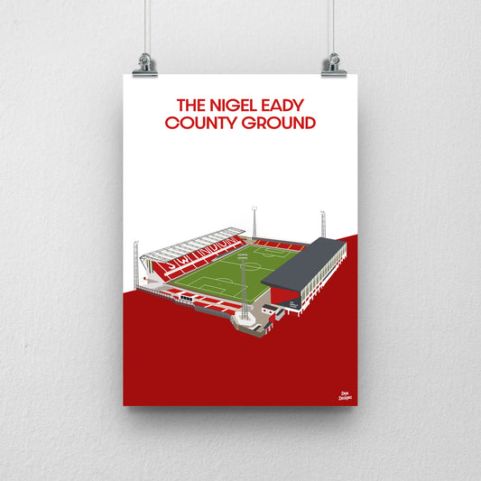 The County Ground Print