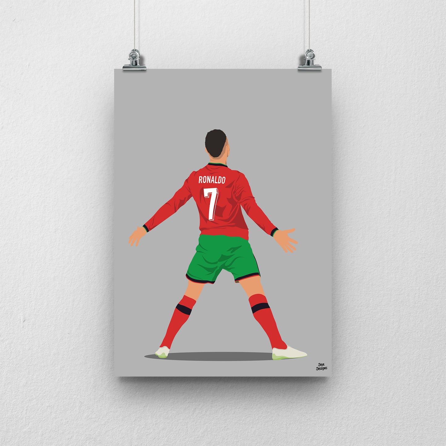 Cristiano Ronaldo Portugal Print