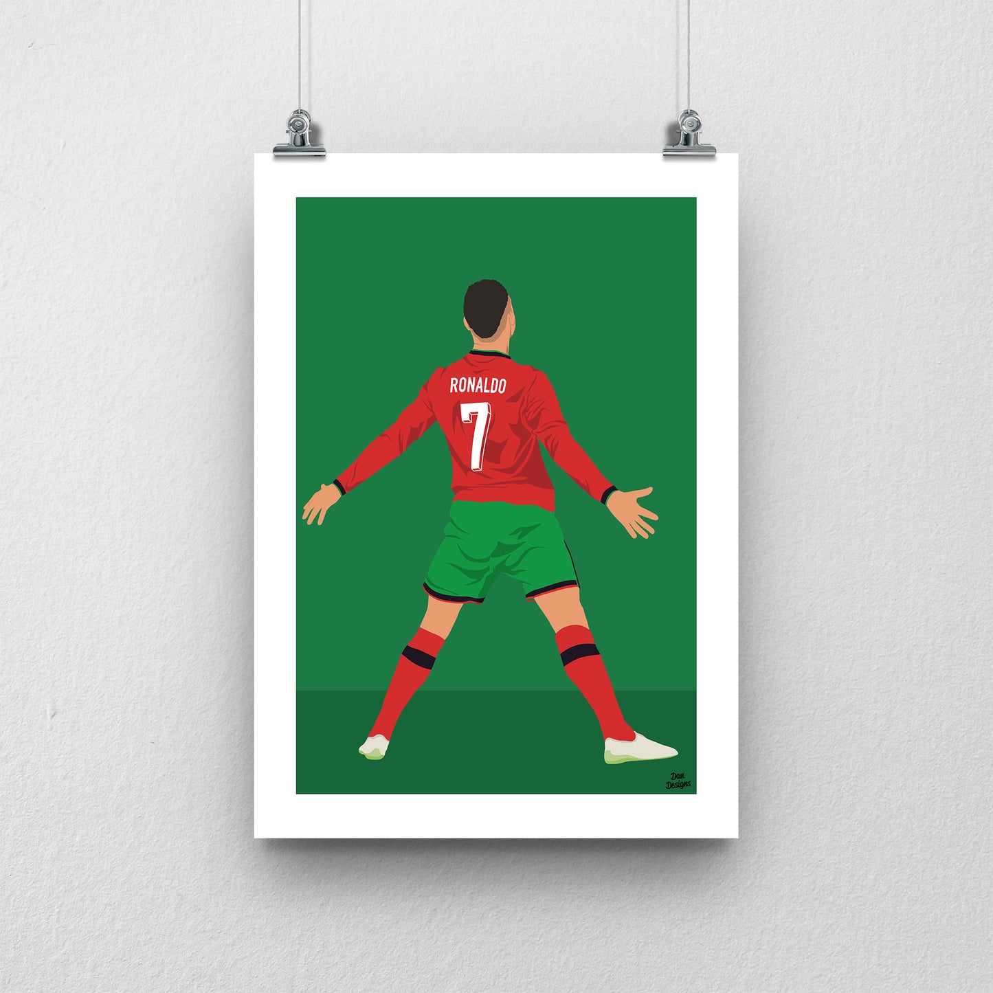 Cristiano Ronaldo Portugal Print