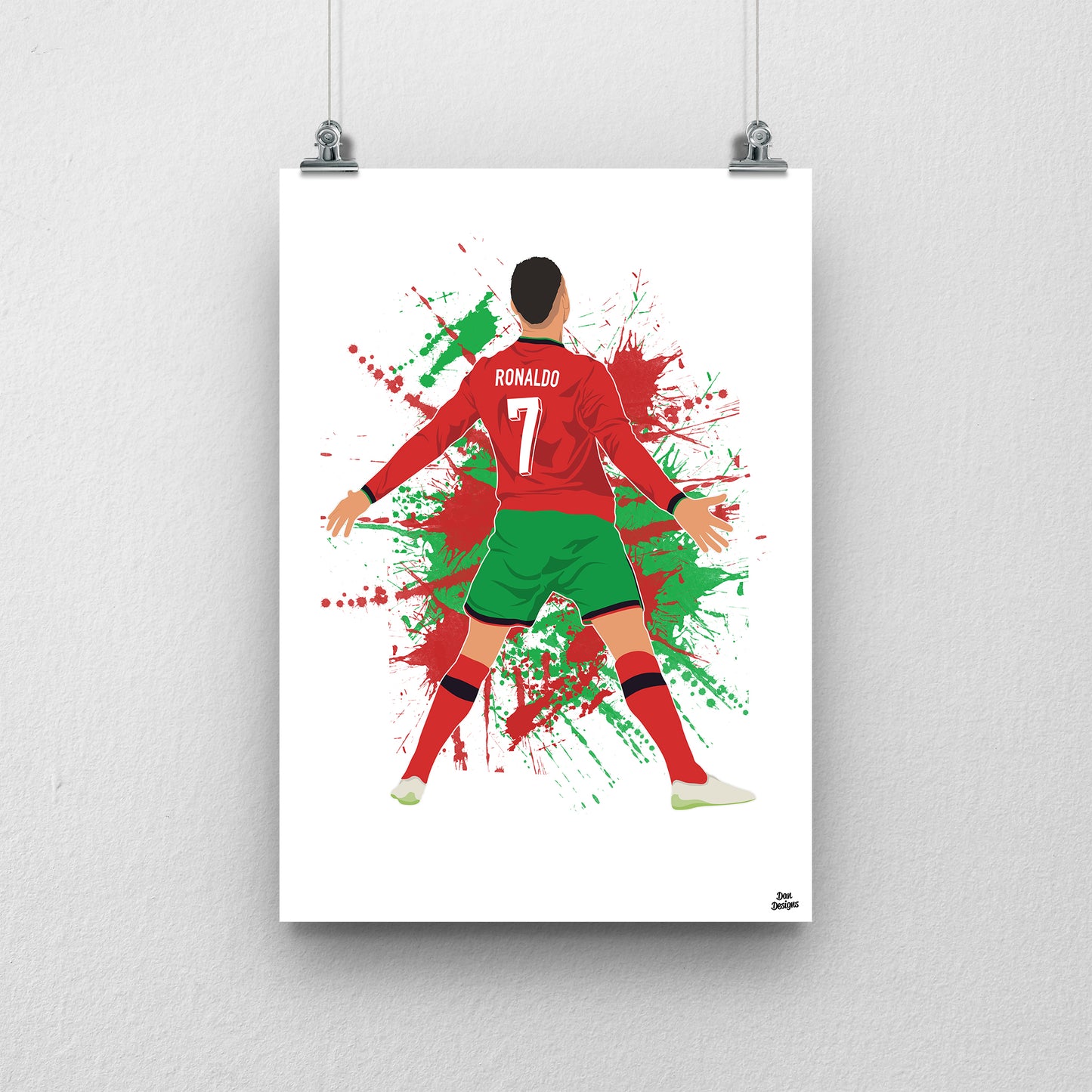 Cristiano Ronaldo Portugal Print