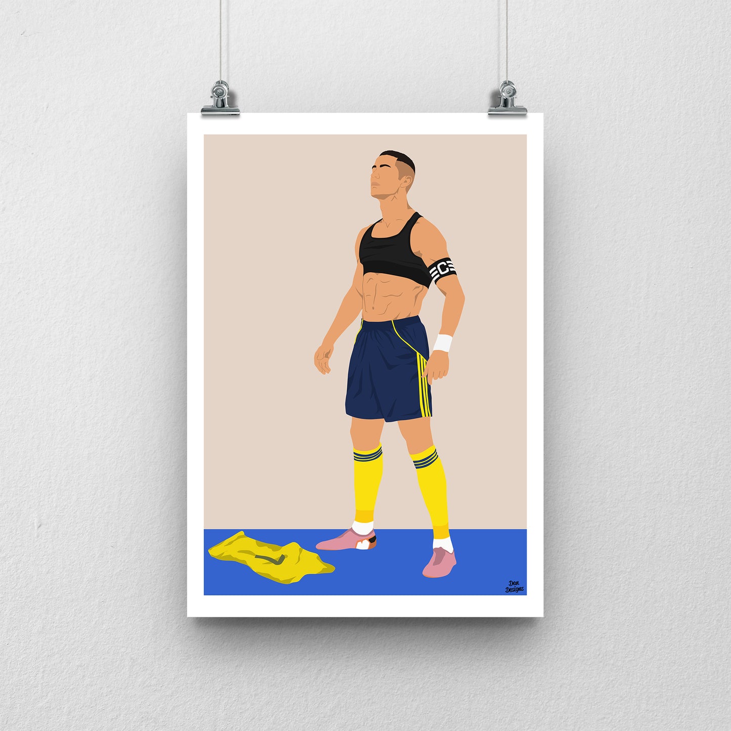 Cristiano Ronaldo Al-Nassr Print