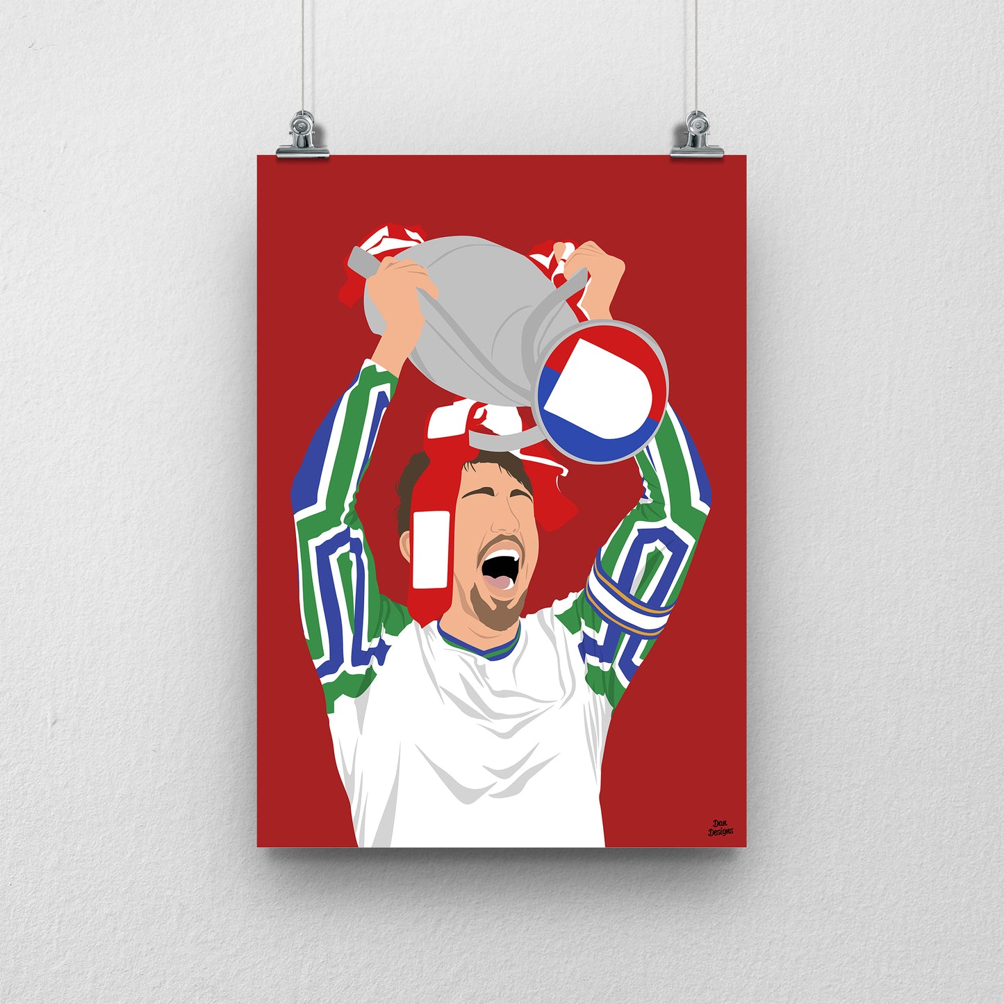 Dan Neil Trophy Sunderland Print – Football Artwork